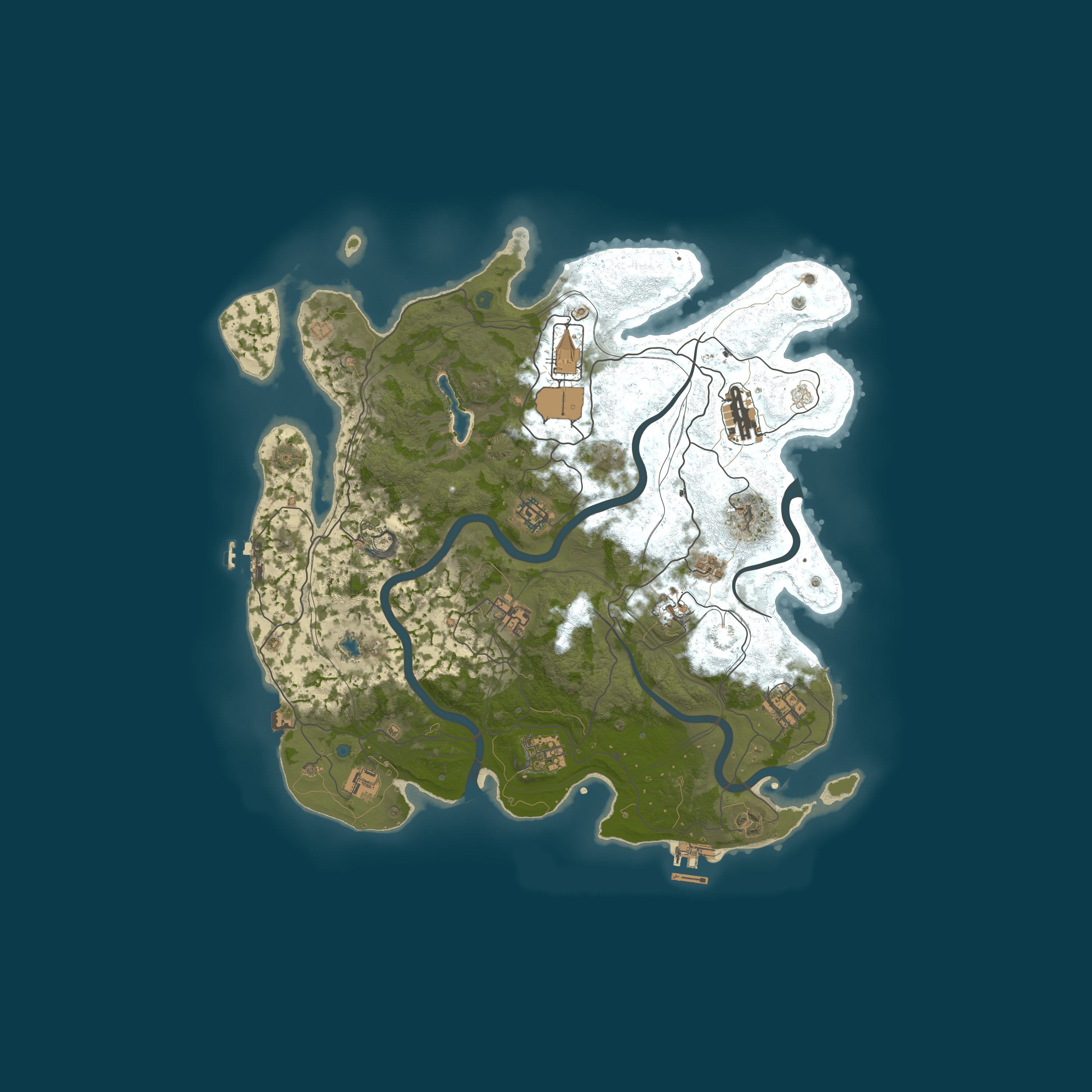 Rust map 4000/6738