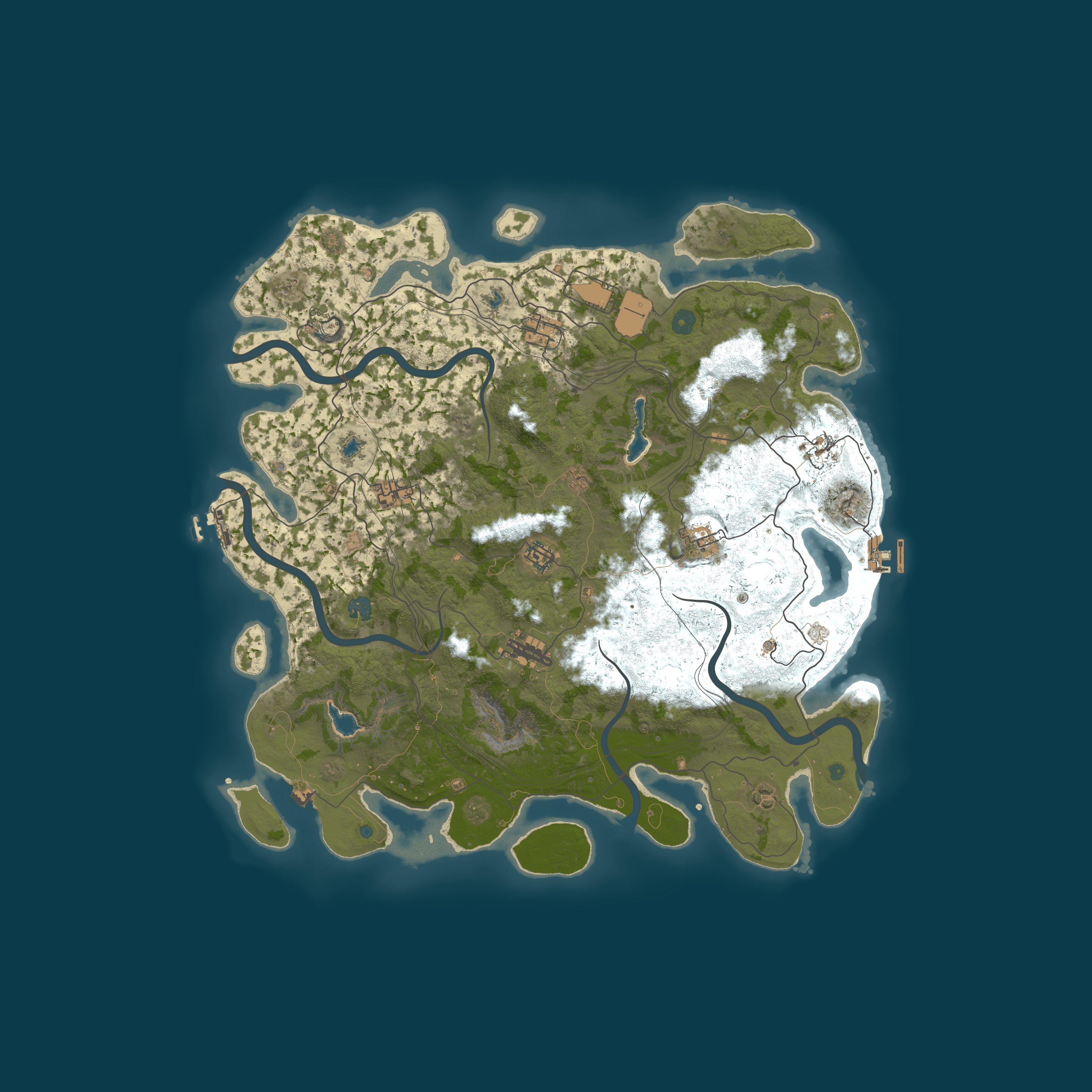 Карта сервера