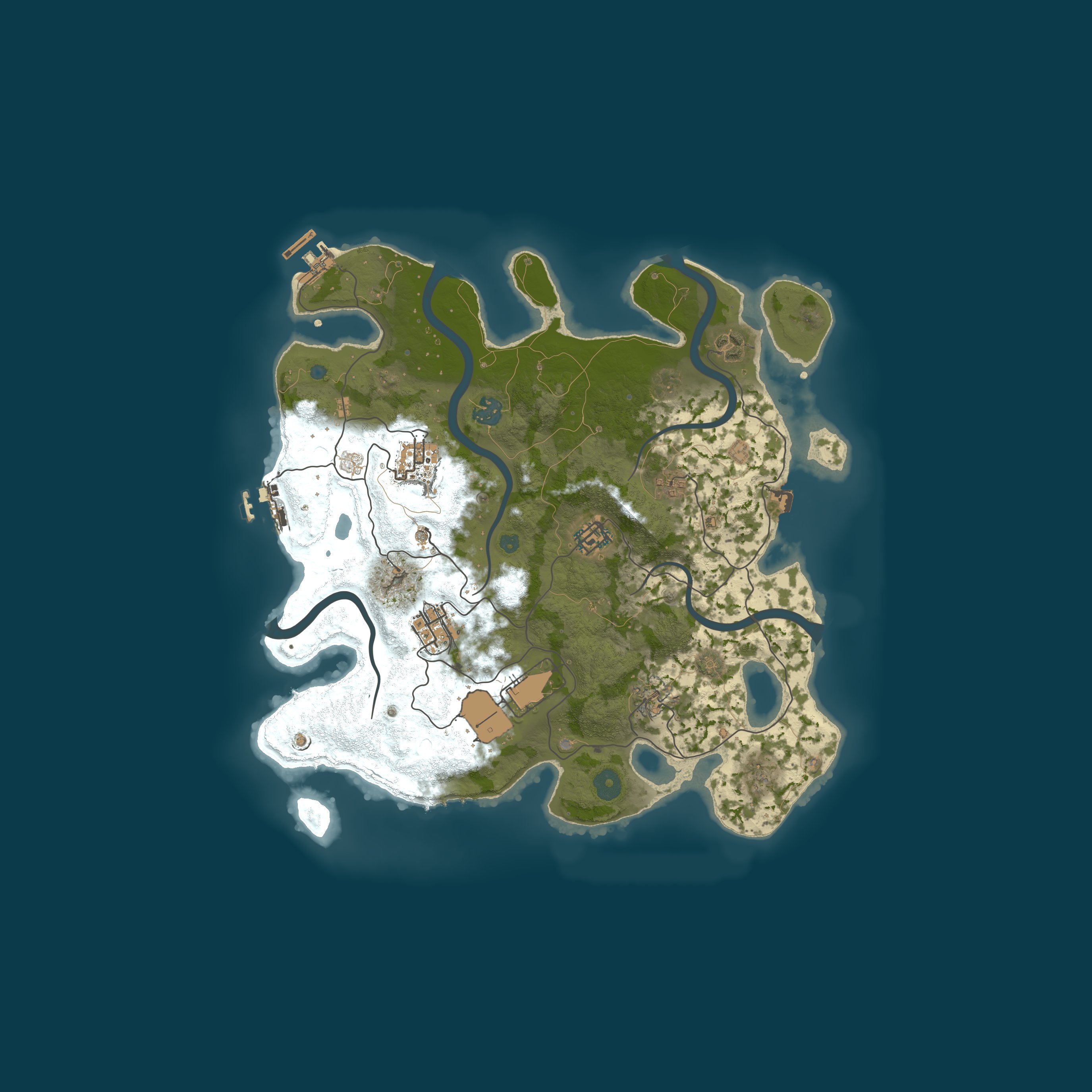 Карта сервера