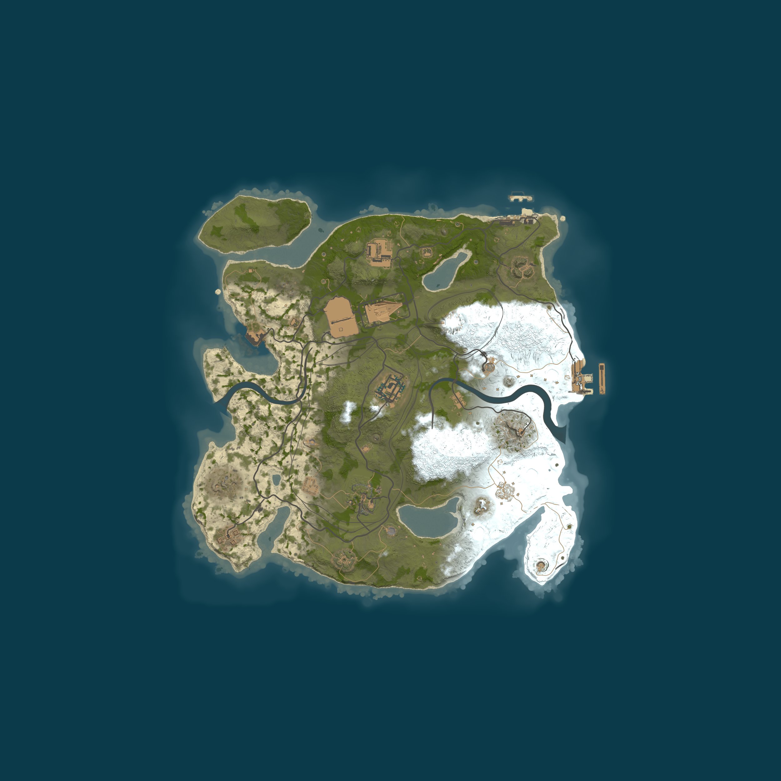Rust map 3000/35978