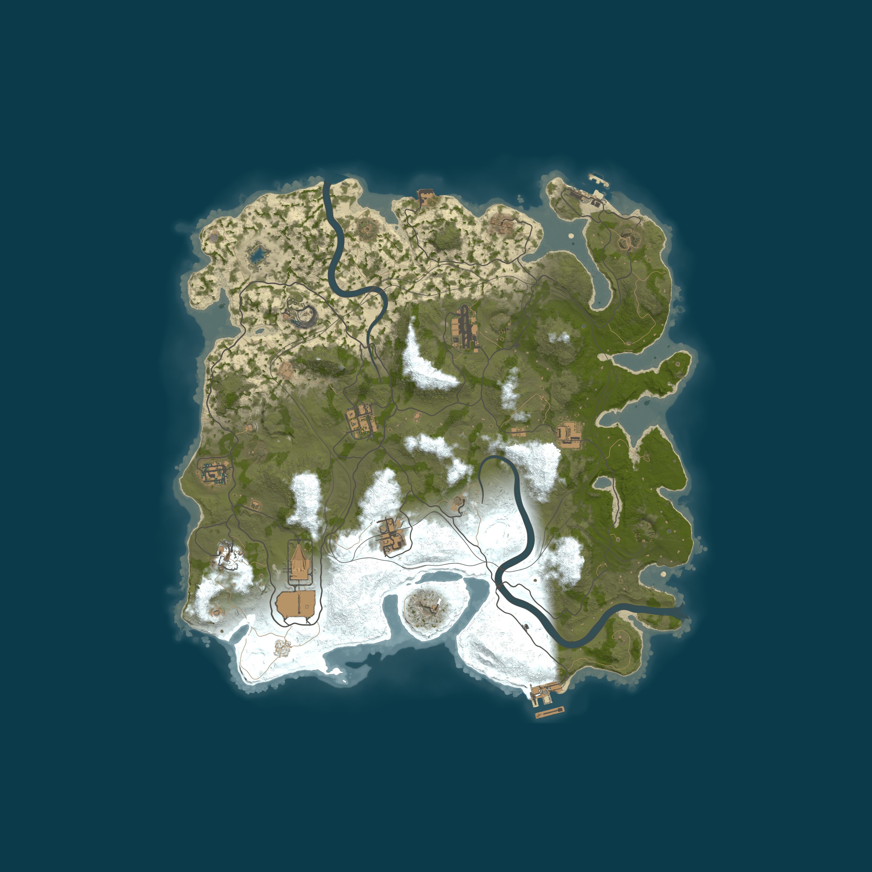 Rust map 3900/33975