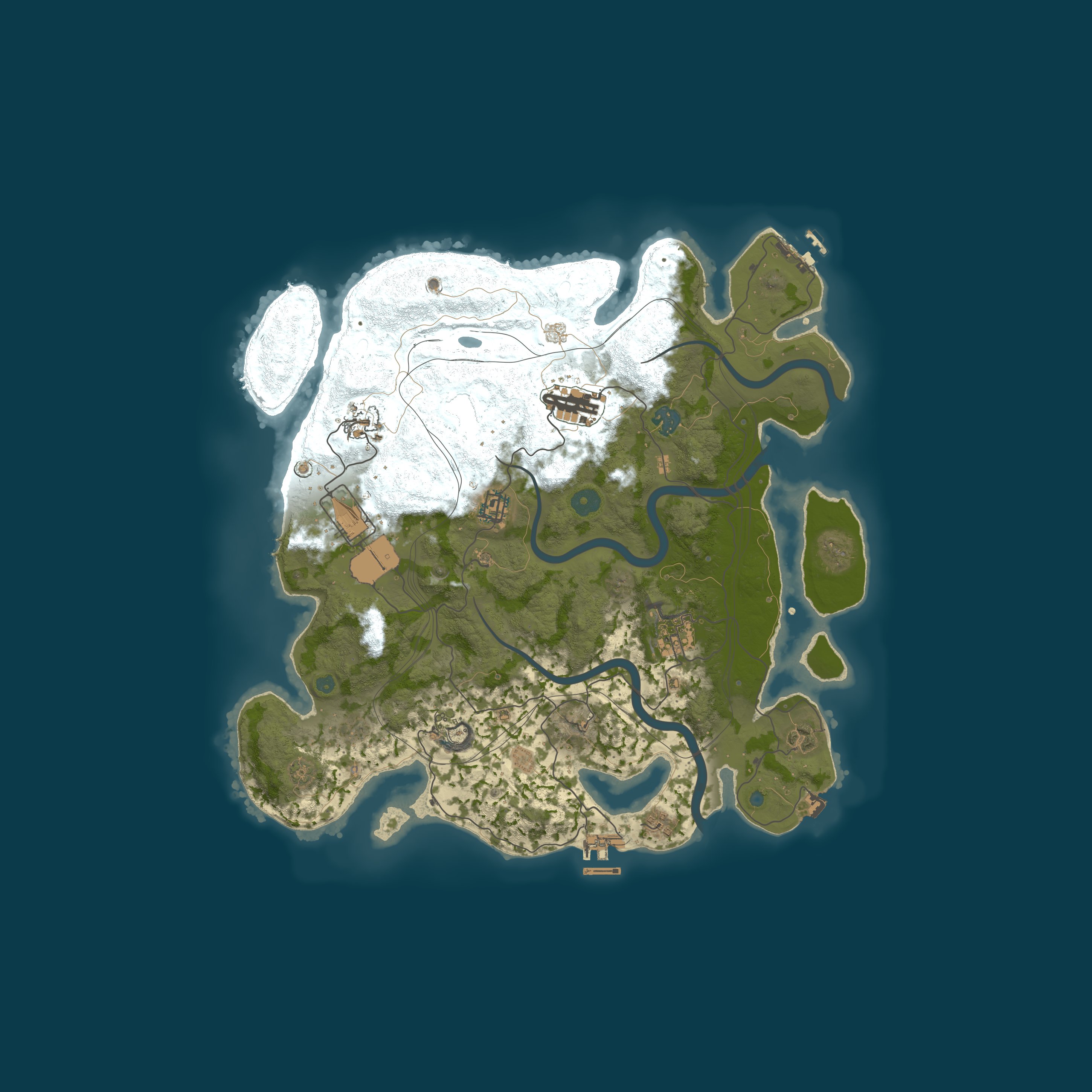 Rust map 3800/1337
