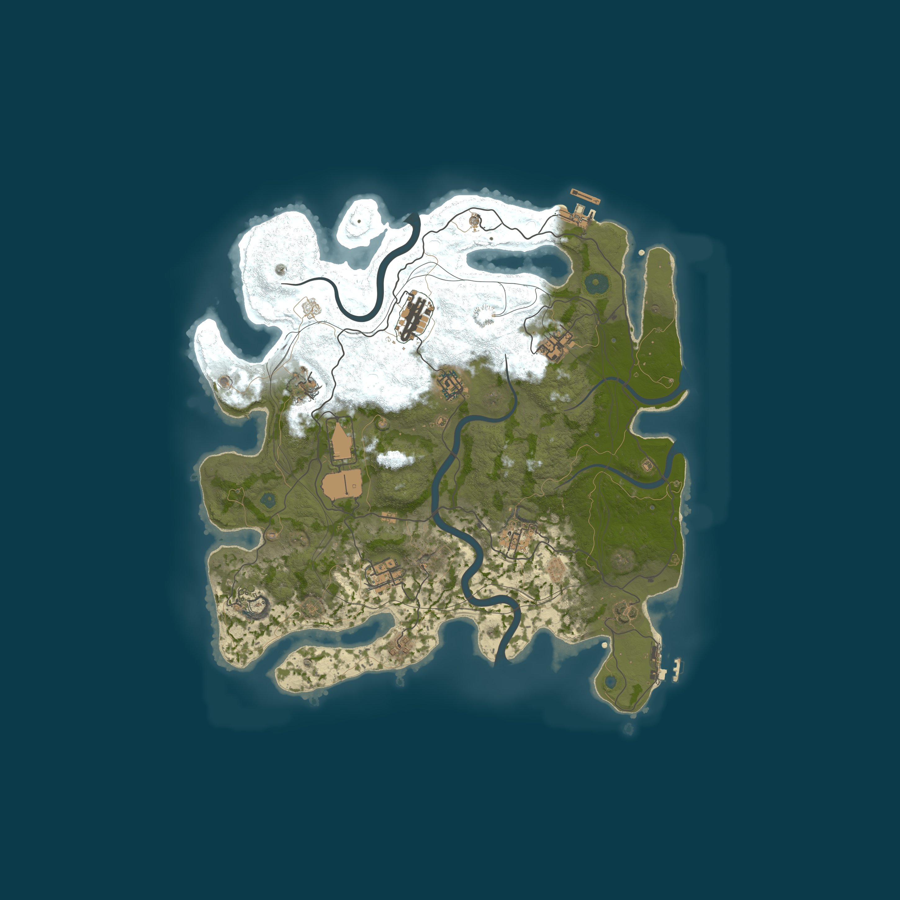 Карта сервера