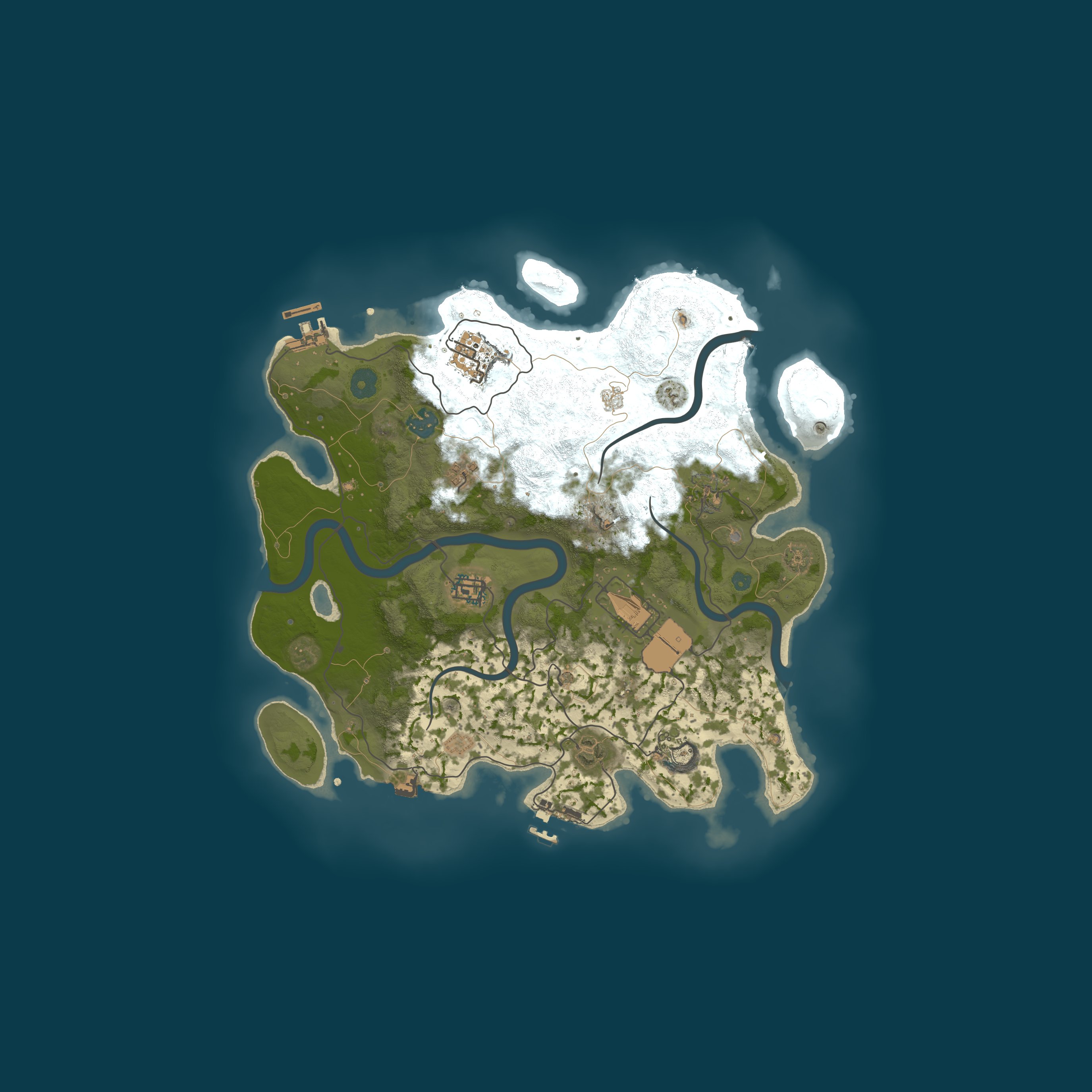 Map for The Tribesmen