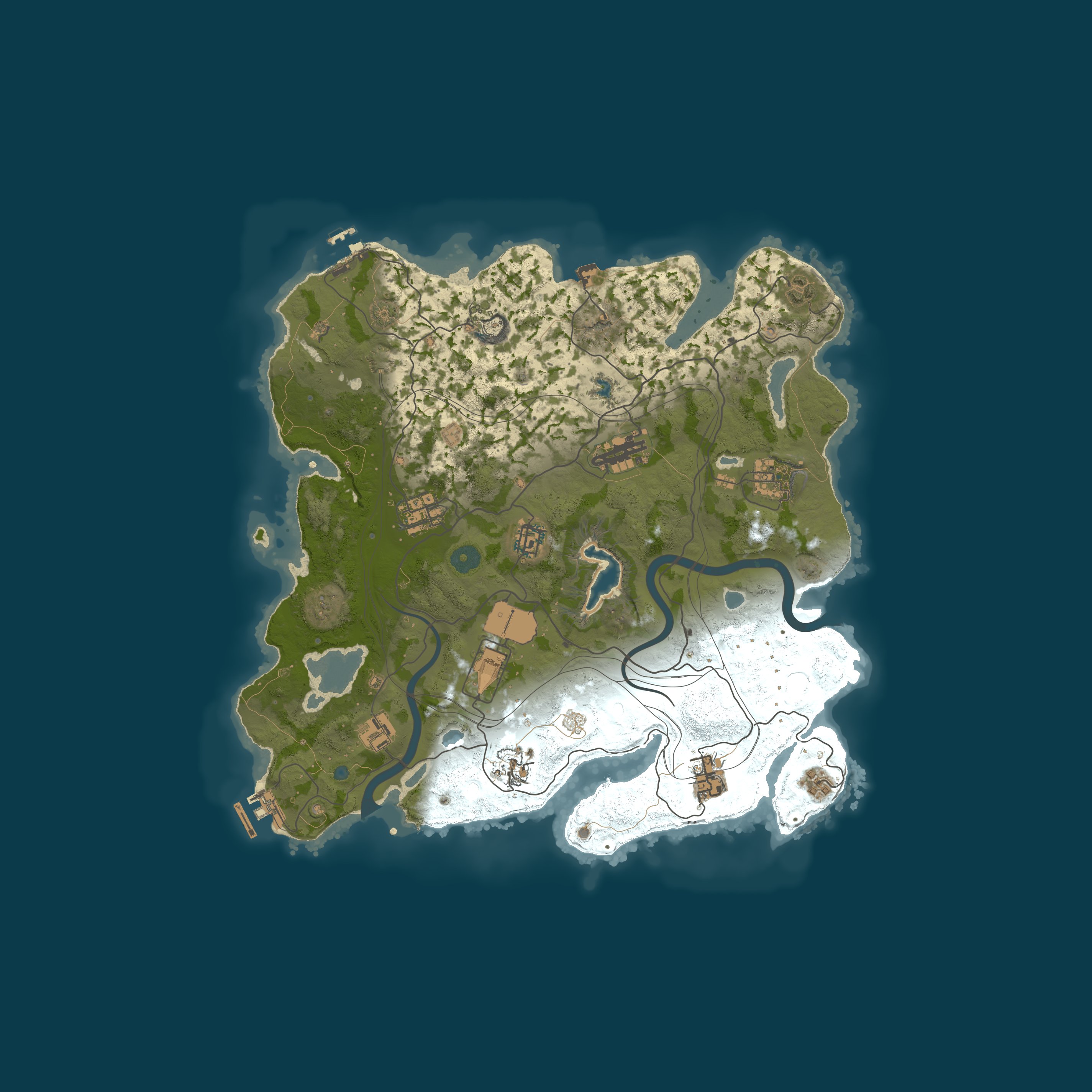 Map for [EU] WizzRust.com 2x Solo/Duo/Trio | Vanilla+ | Wiped 06/08