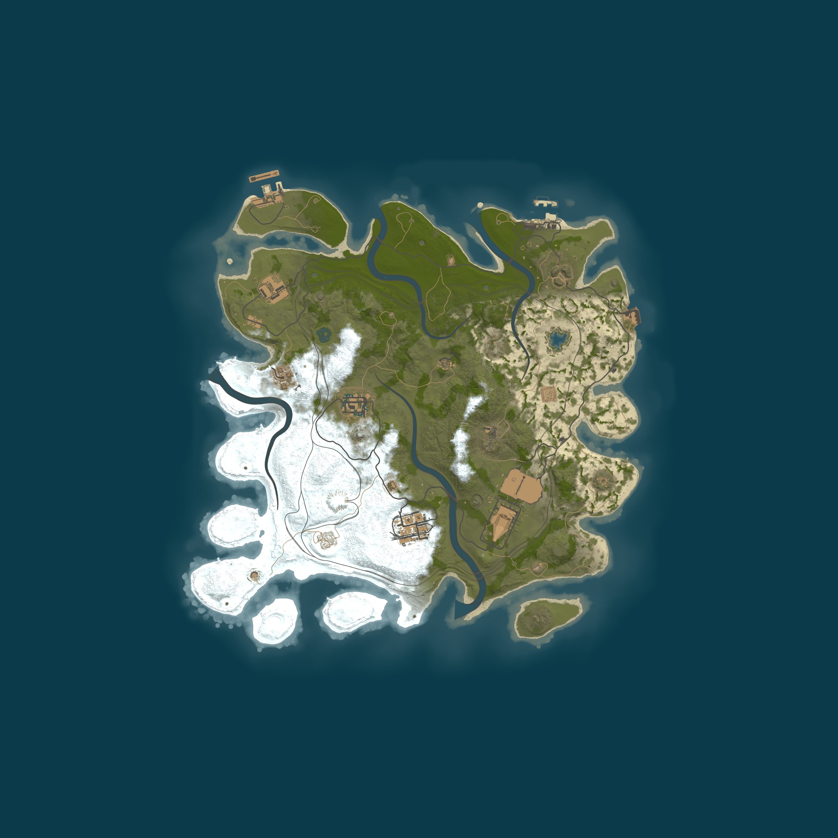 Rust map 3500/1337