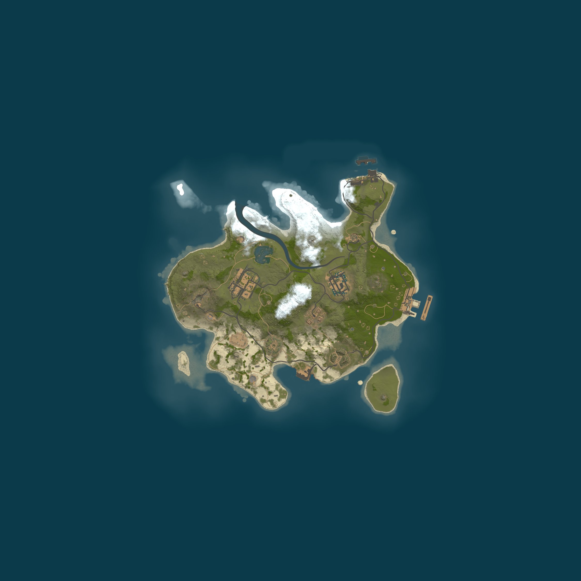 Rust map 2500/1234