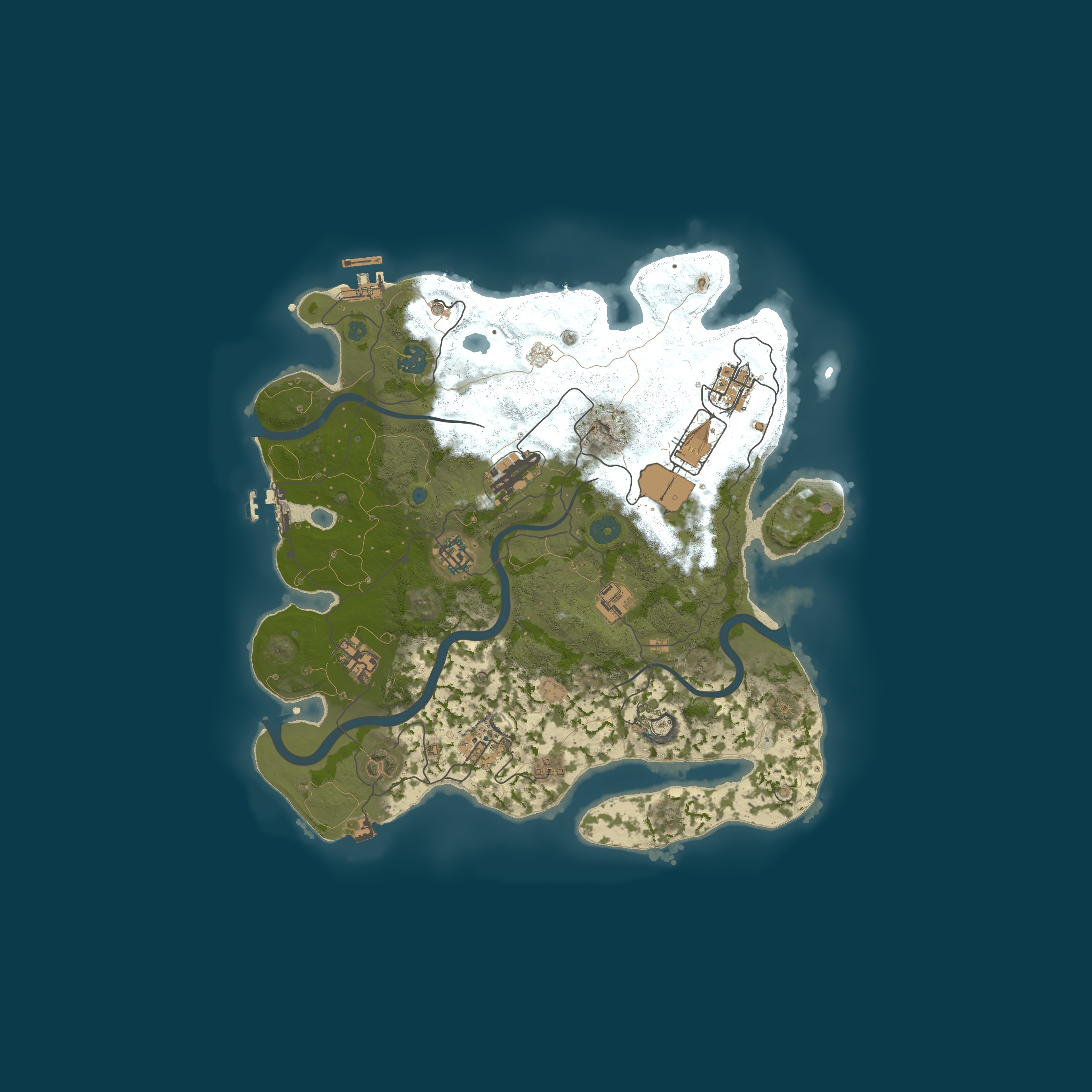 Map for EU Chris macht 1x Monthly Anti Offline Raid Solo/Duo/Trio/Quad 