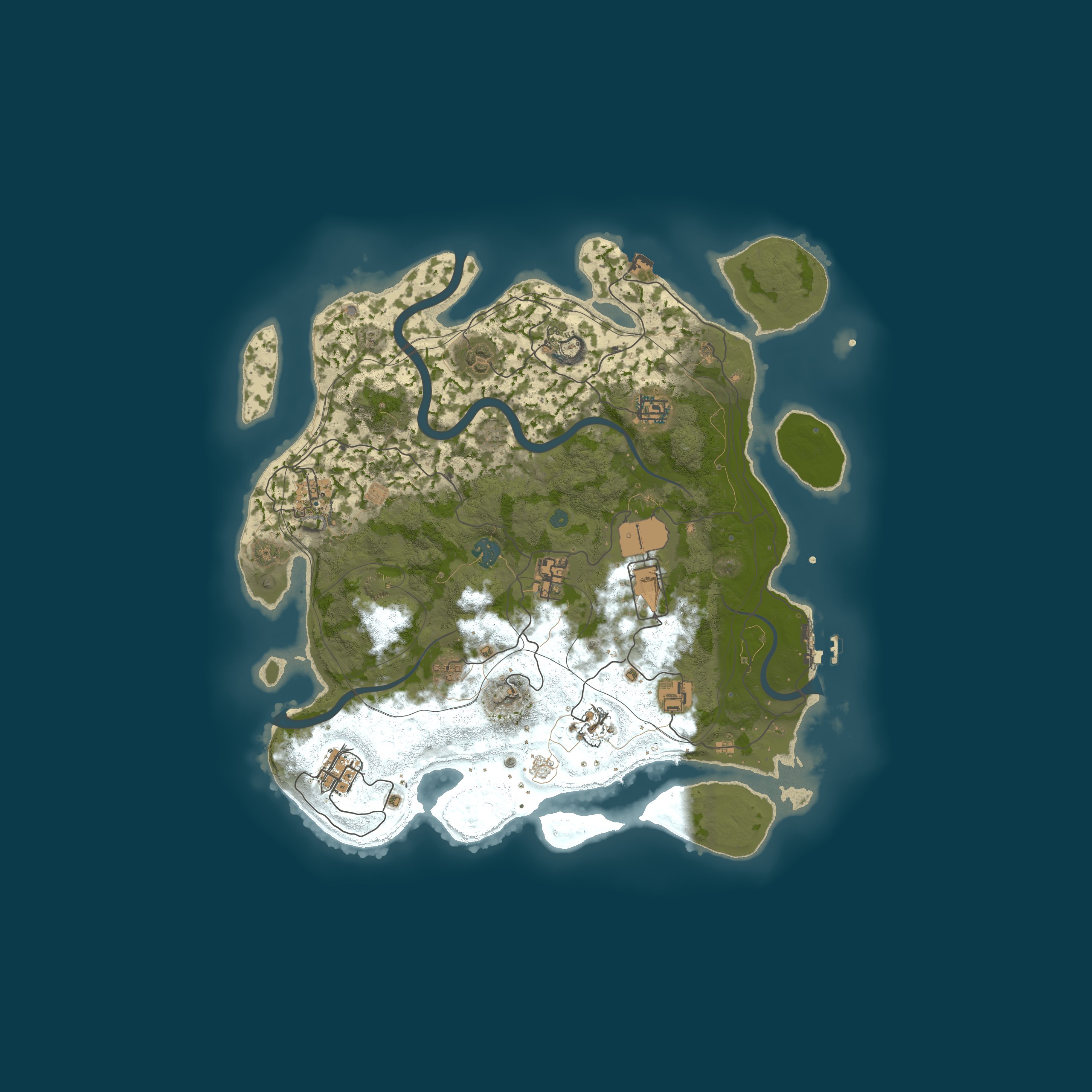 Rust map 3800/1337