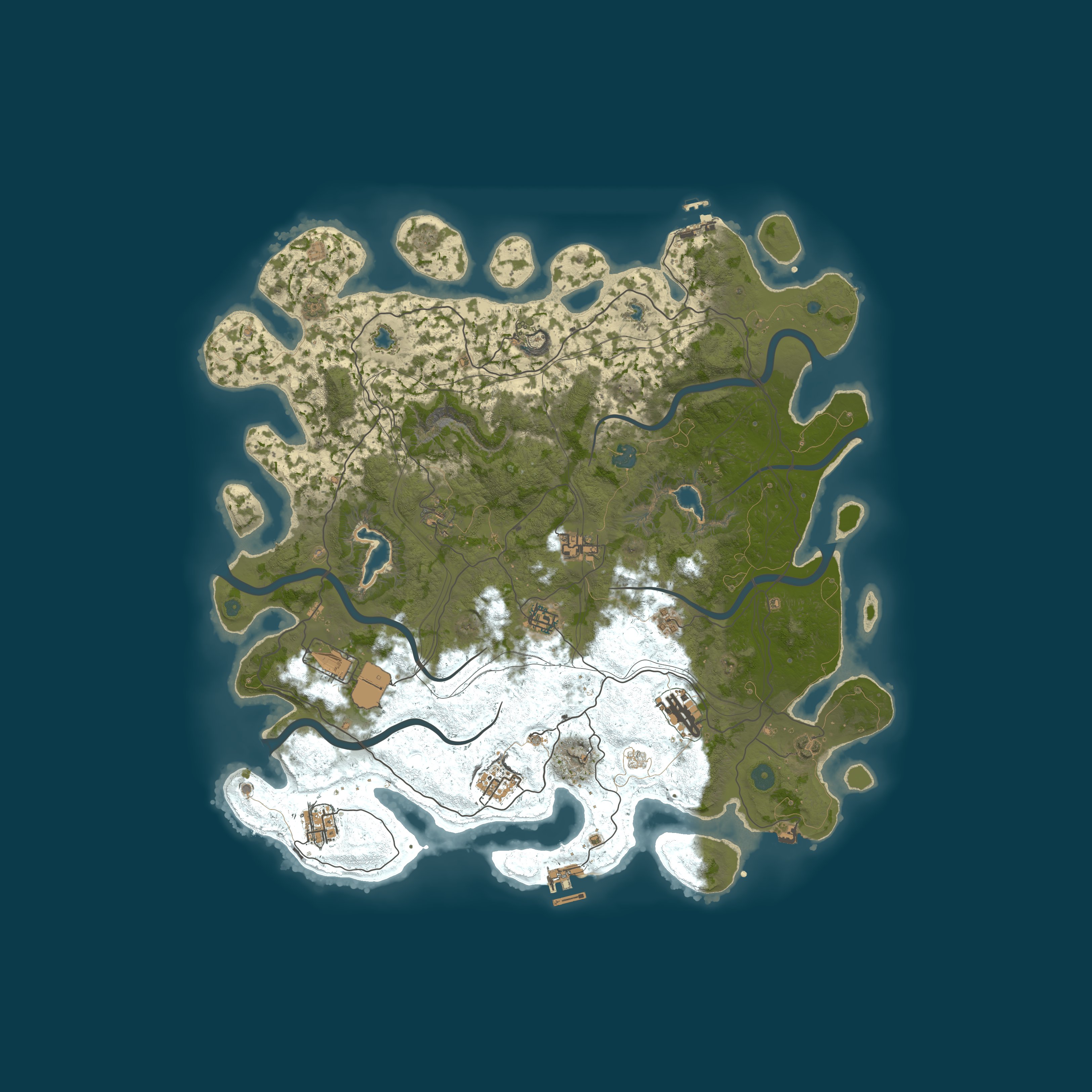 Map for Rusty Washington Monthly | No KOS | Noob Friendly | No Decay