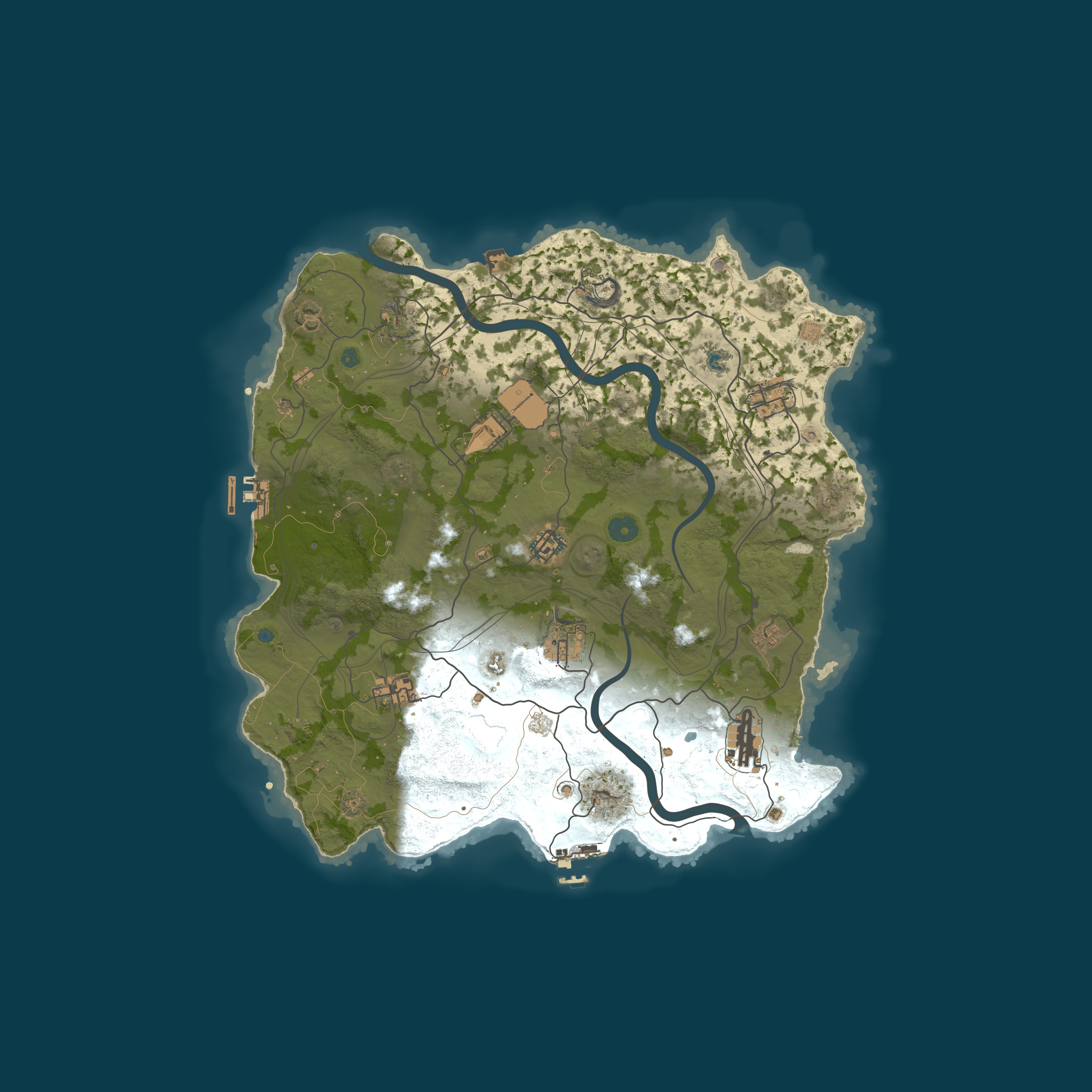 Карта сервера