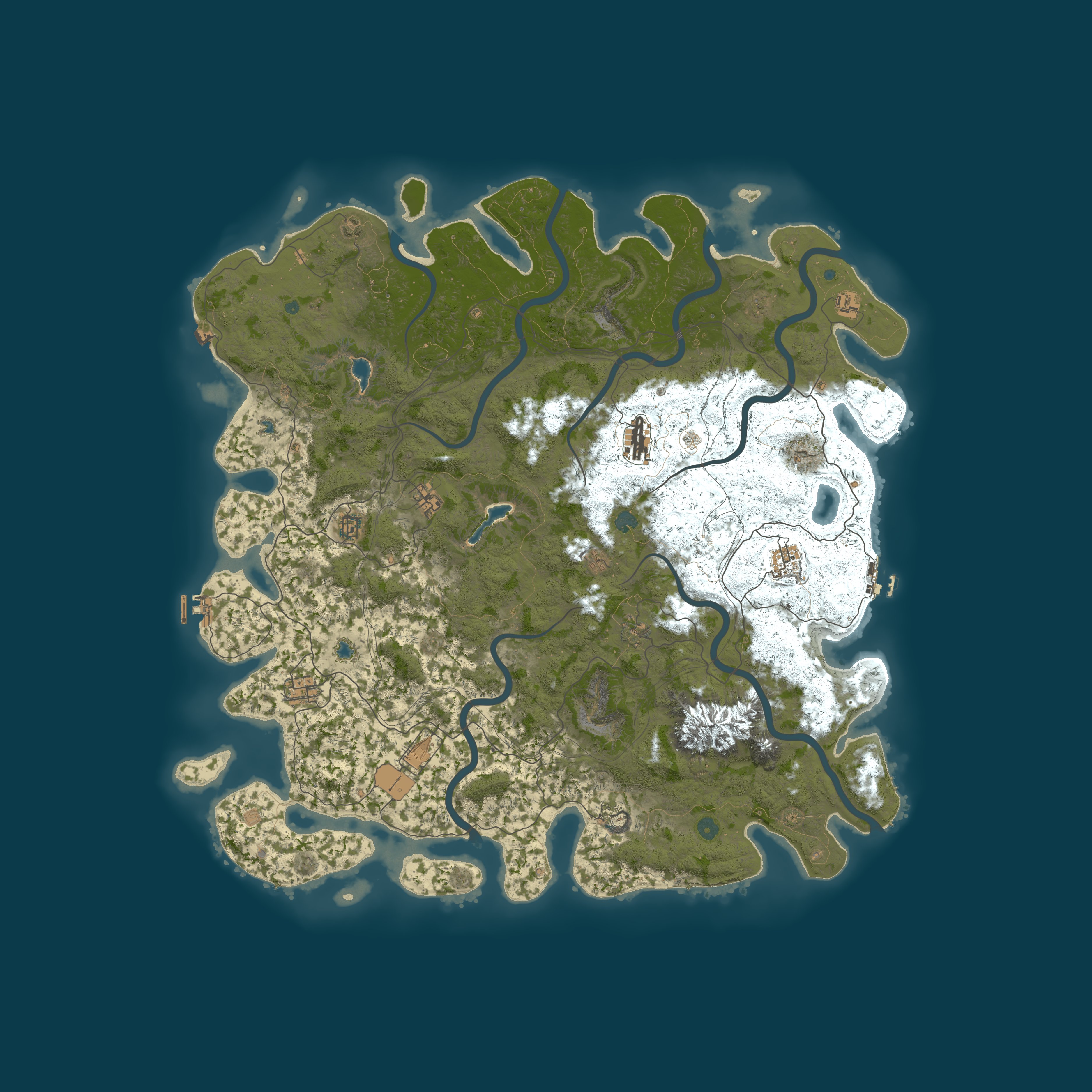 Map for Fallout | Staging | low Upkeep Cost