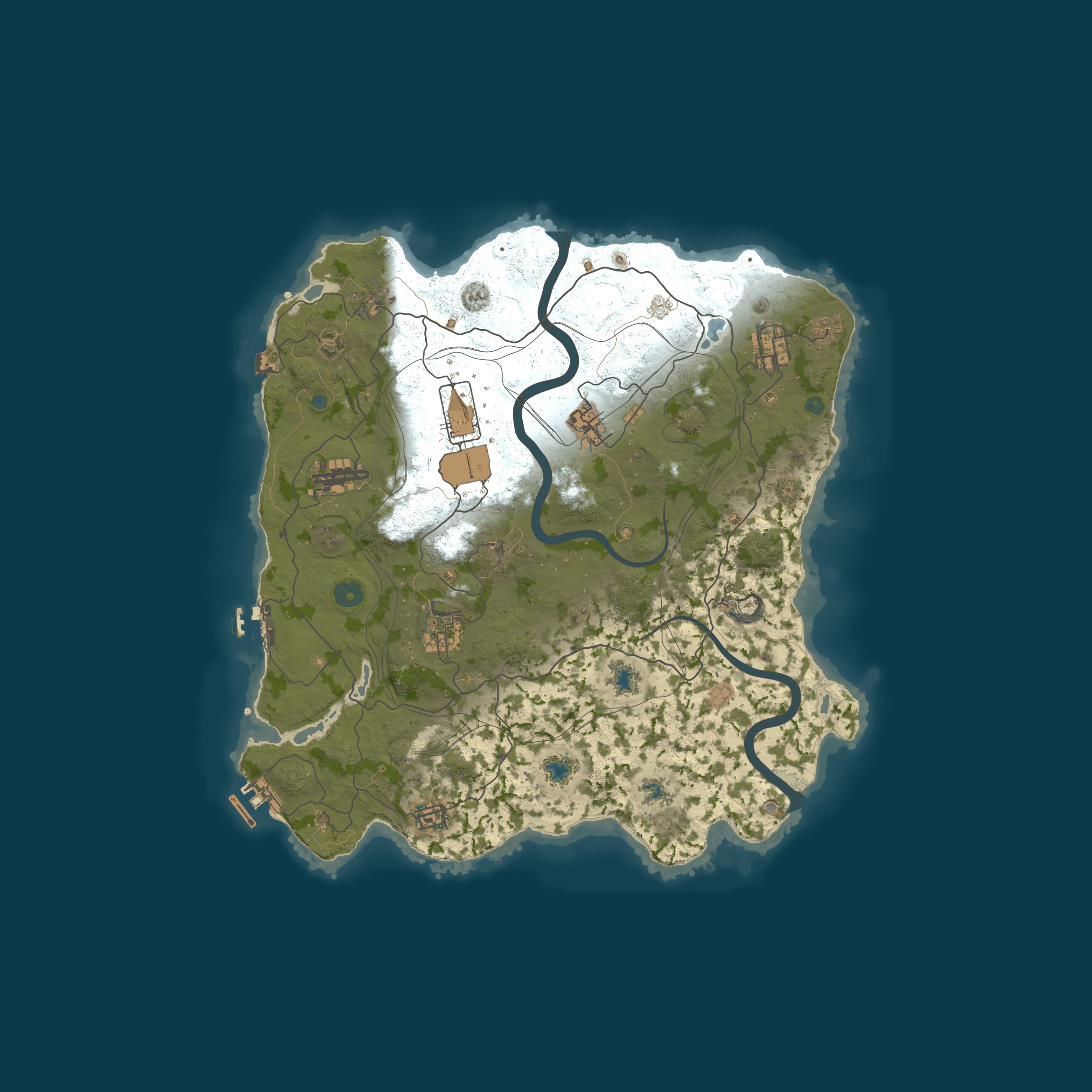 Map for AQRUX RUST BLACK NOLIMIT | X2 | TP | KIT | LOOT+ | 07.05
