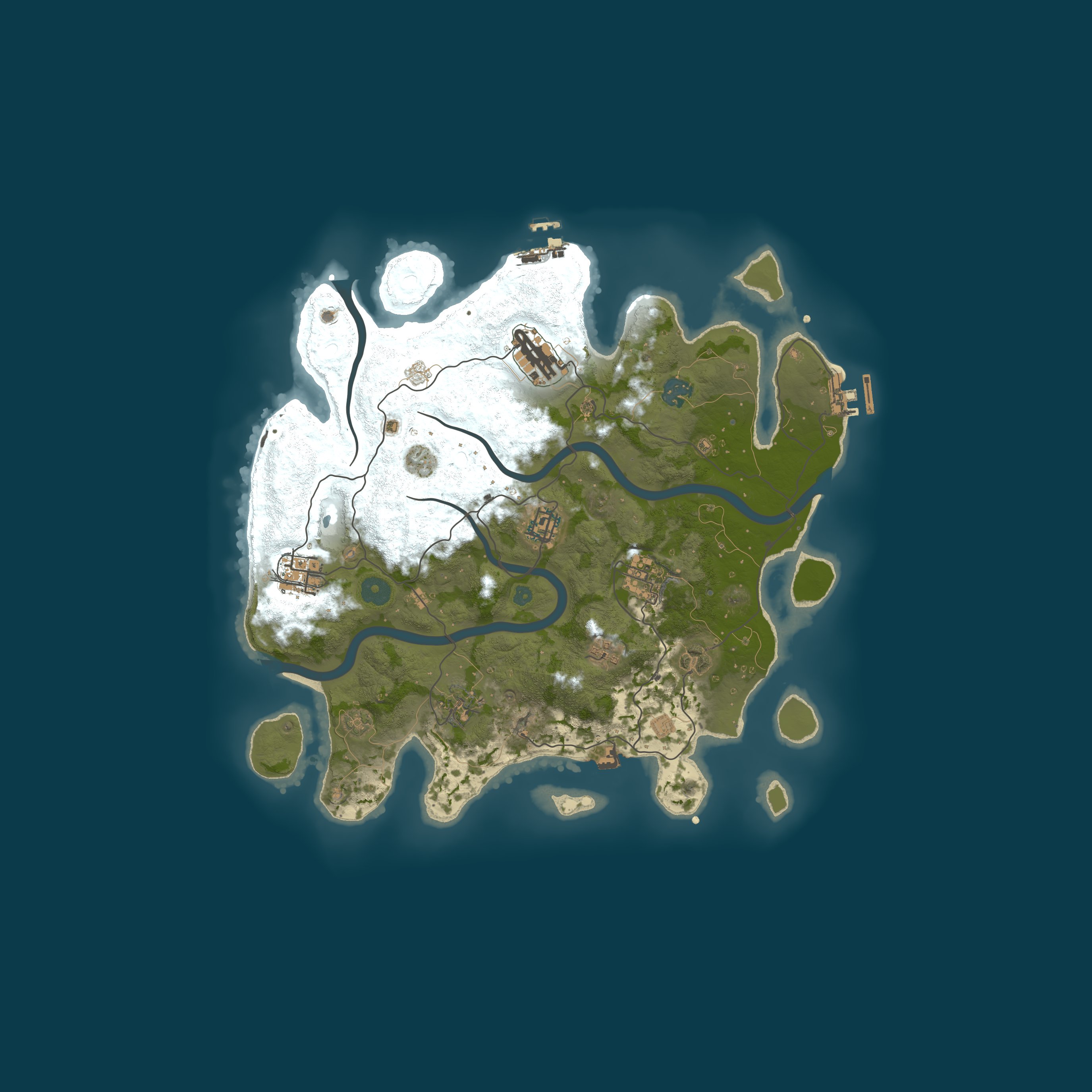 Карта сервера