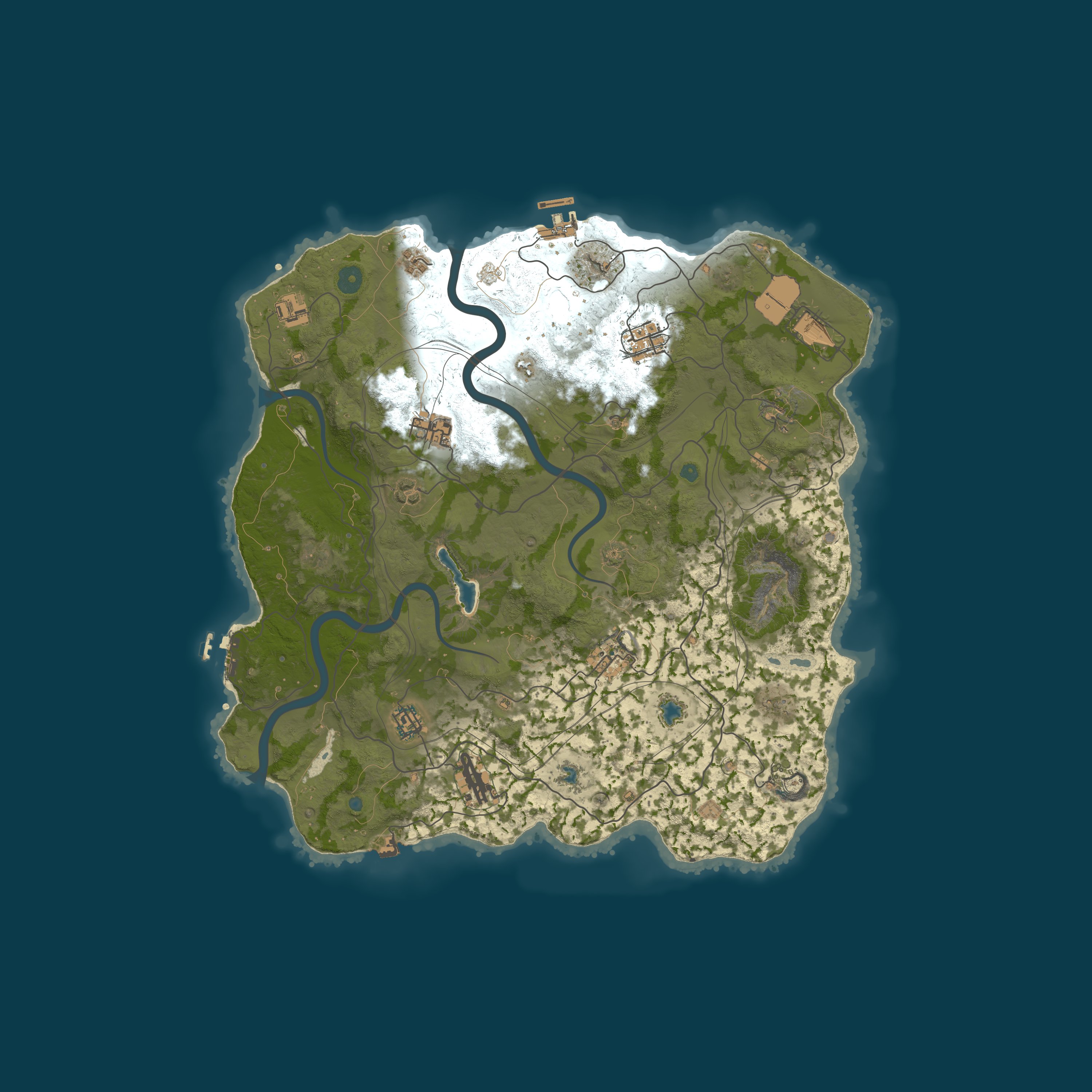 Rustafied Custom Map map