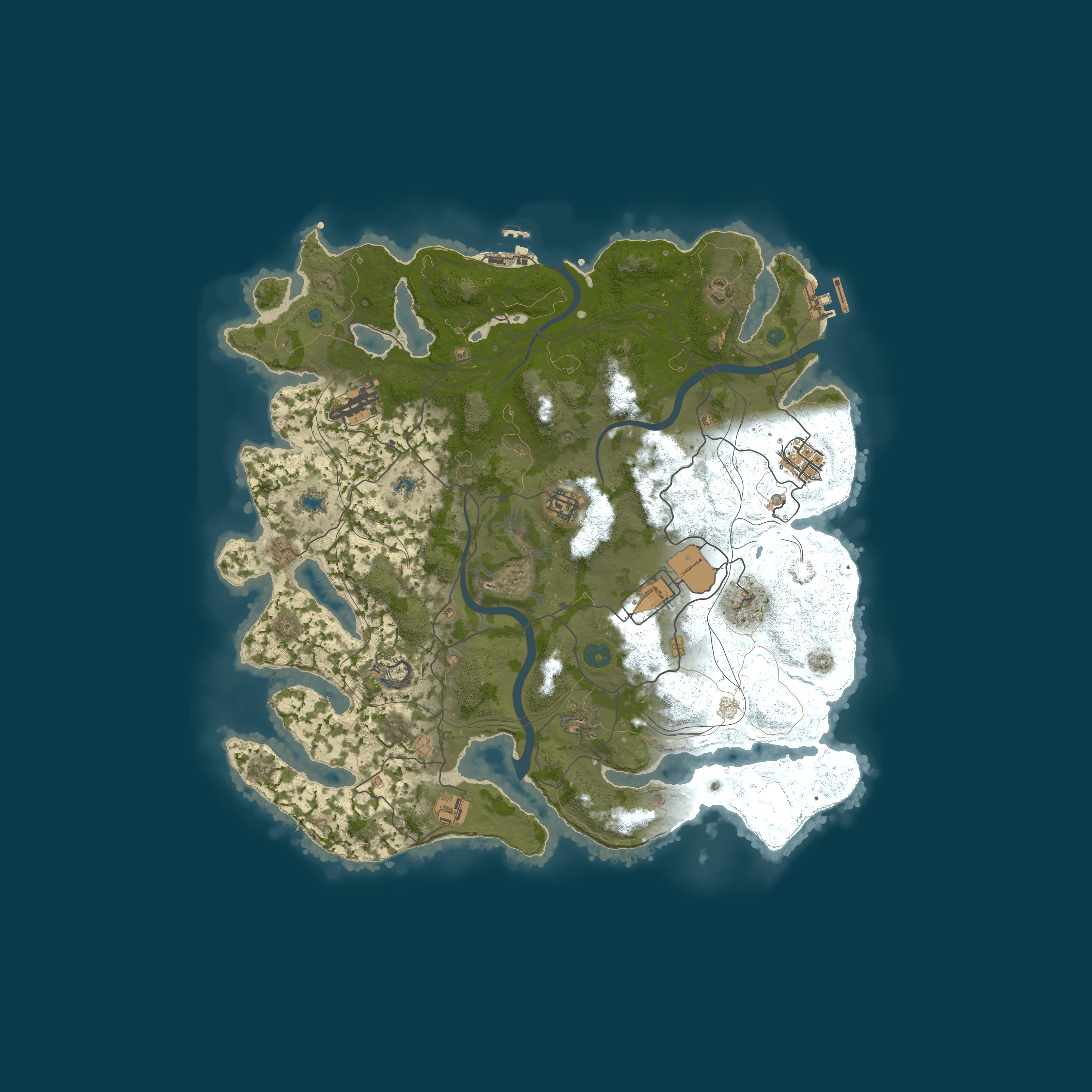 Rust map 4000/1337