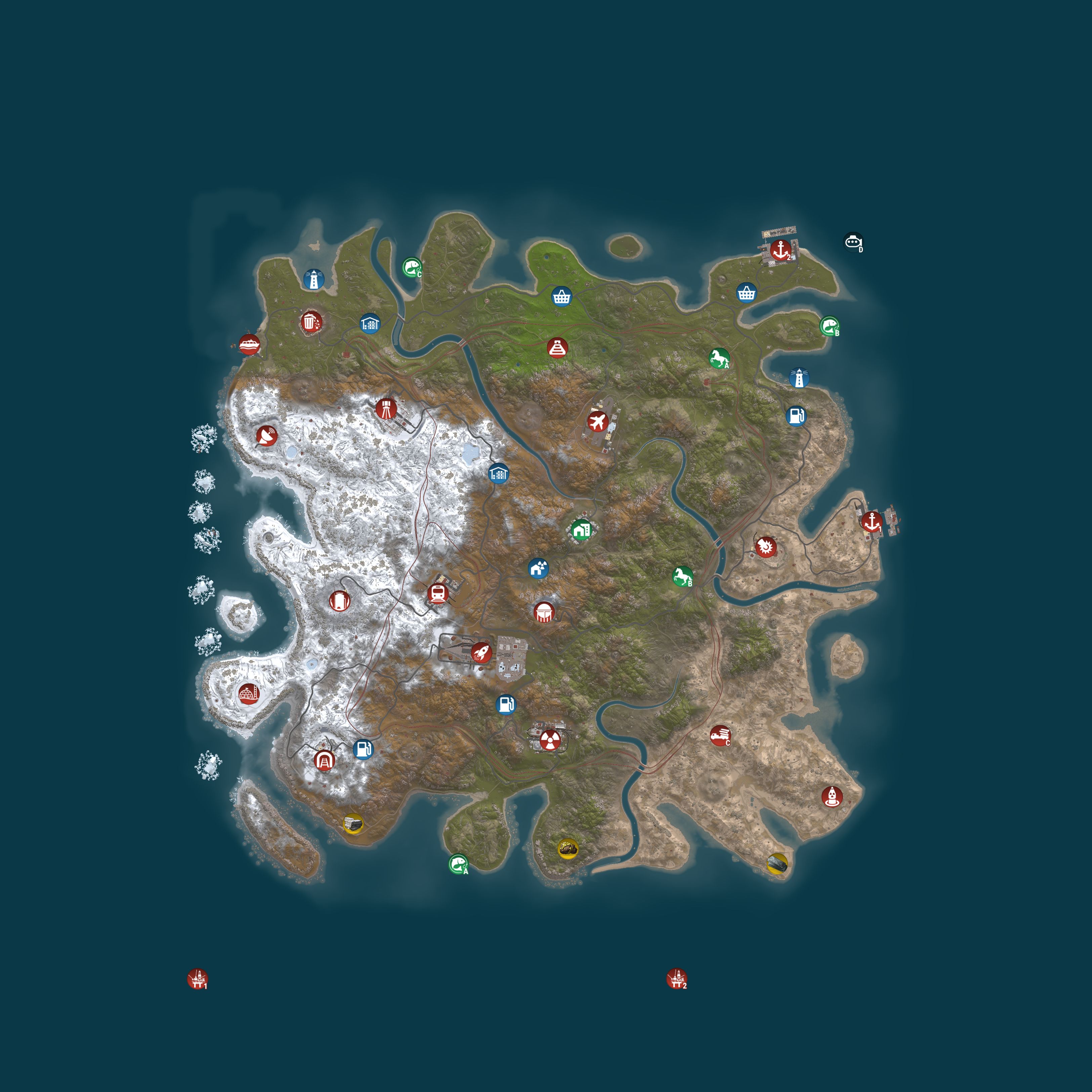 Map for Magic Rust #35 — Clans | Baйп 17.07