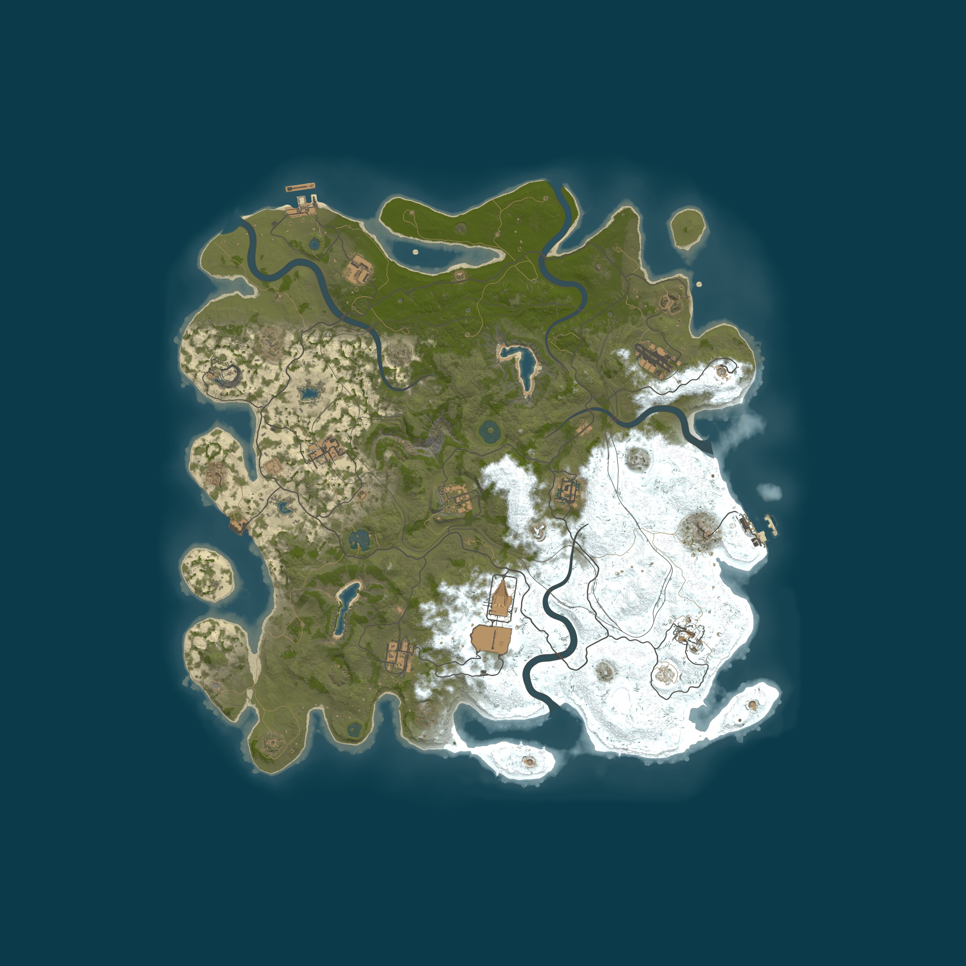 Map for Island Vibes 5x PvE