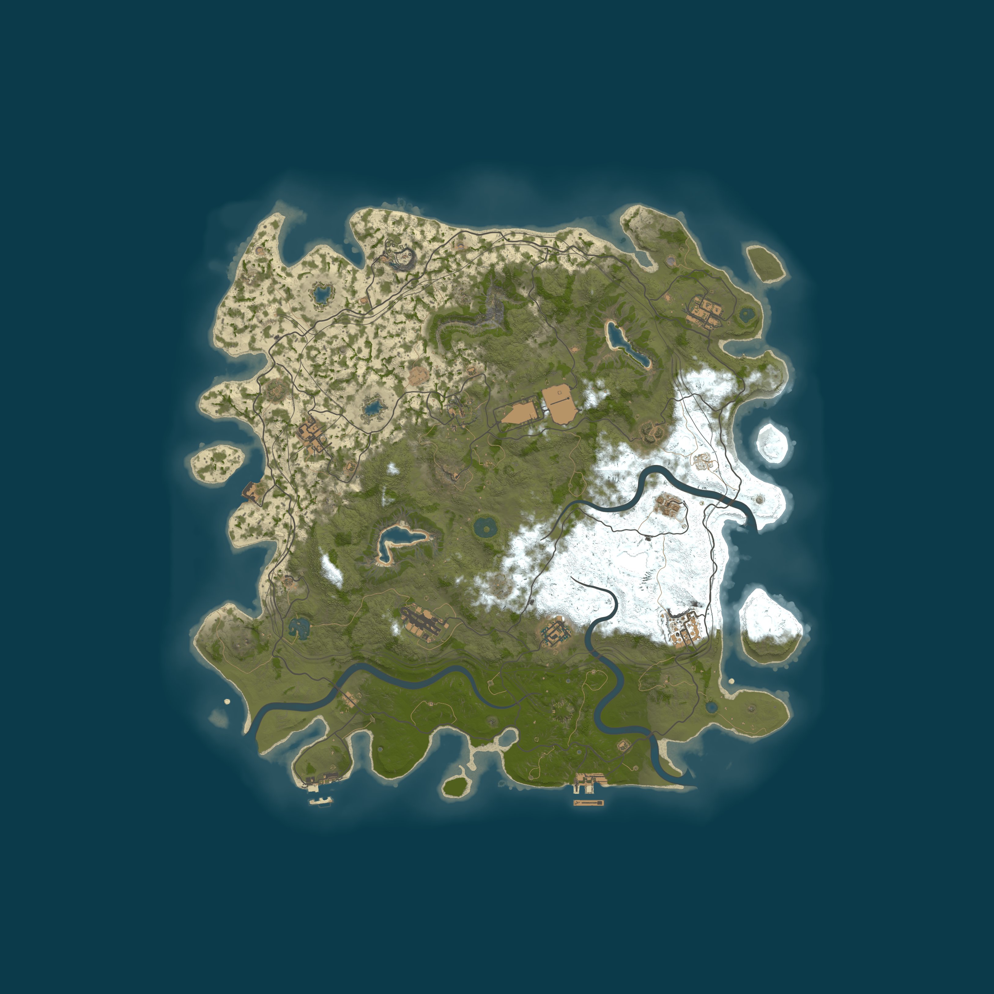 Карта сервера