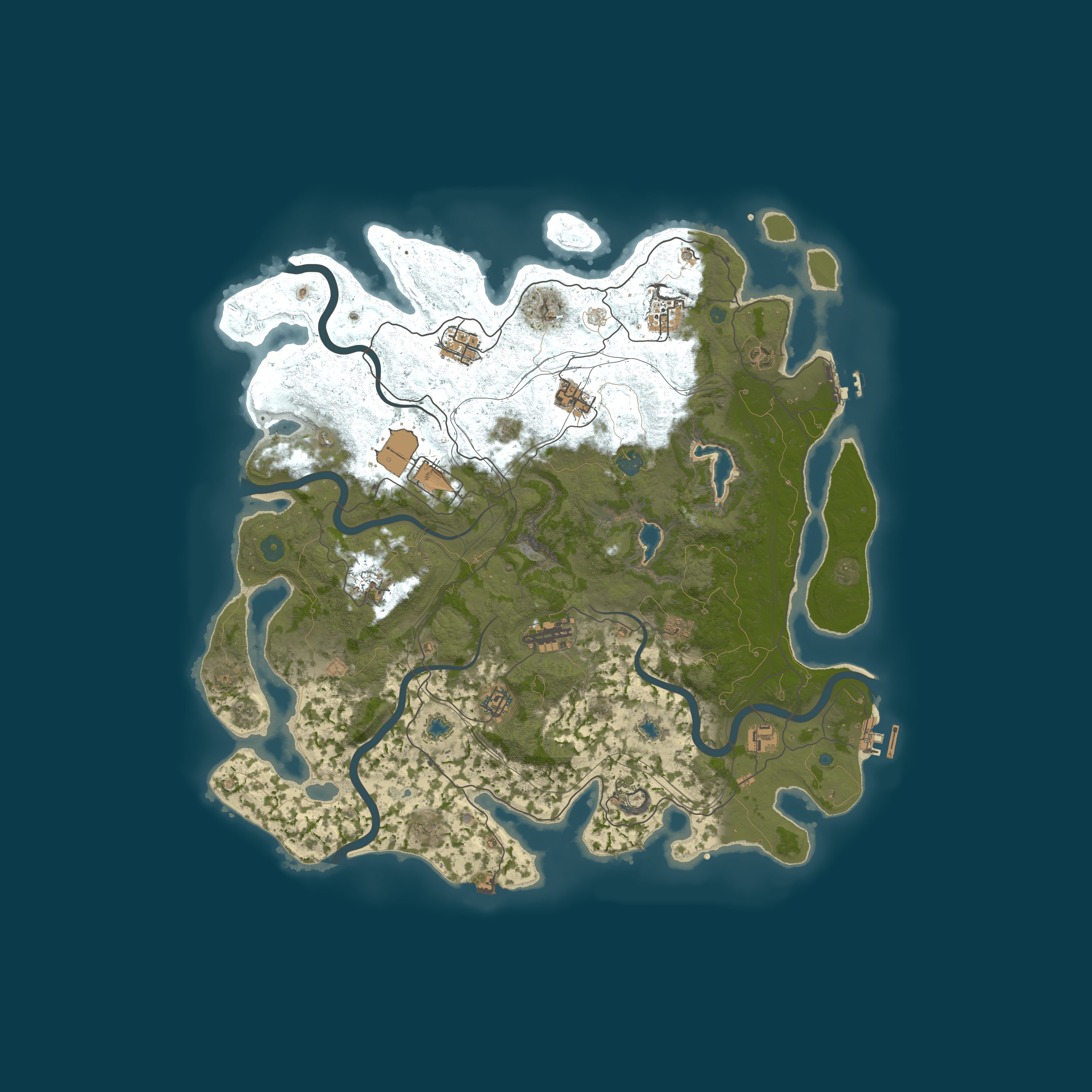 Freedom v3 — Prosedürel harita 4500, seed 97646369