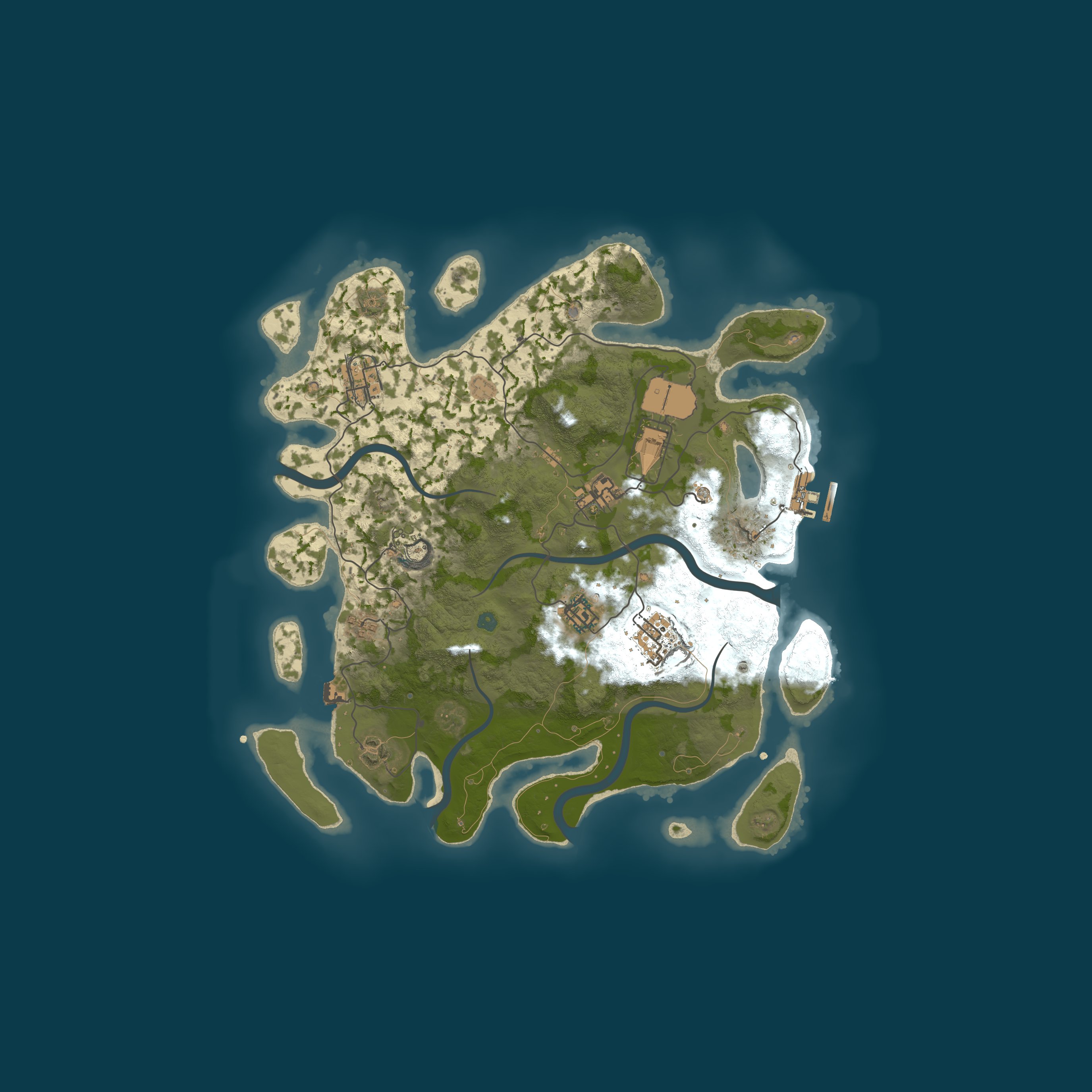 Map for ![EU] EldenVale | PVE | Bi-Weekly | 2x | Skilltree Raidable Bas