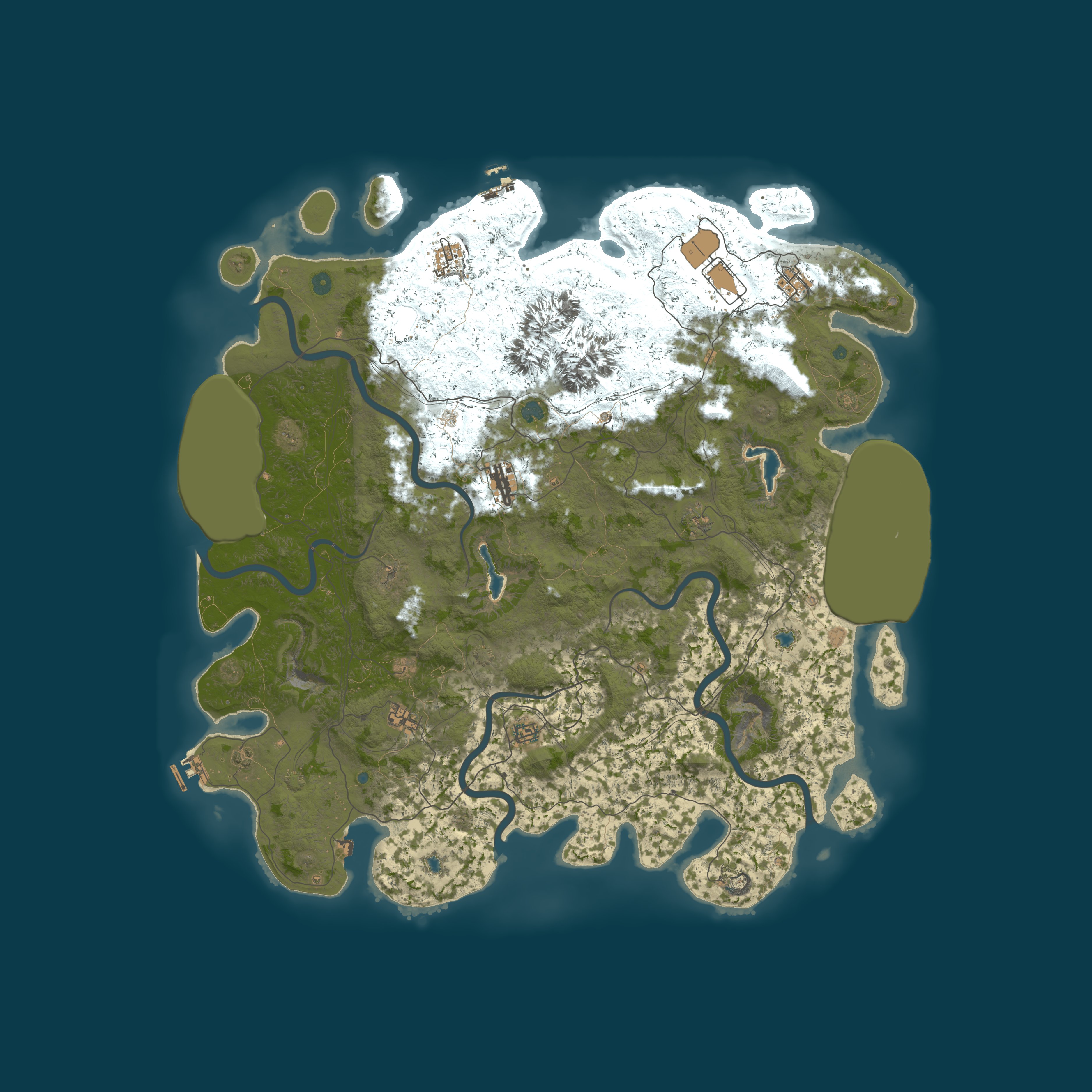 Карта сервера