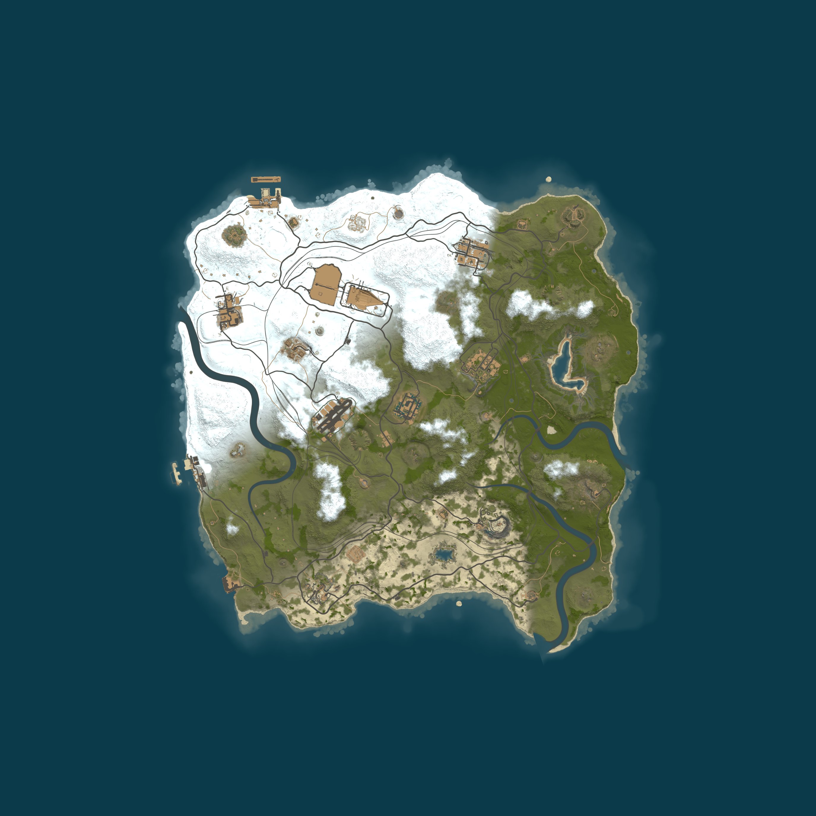 Map for [EU] | Panda Rust | 2x | Vanilla | Monthly | Solo Duo | 7/5