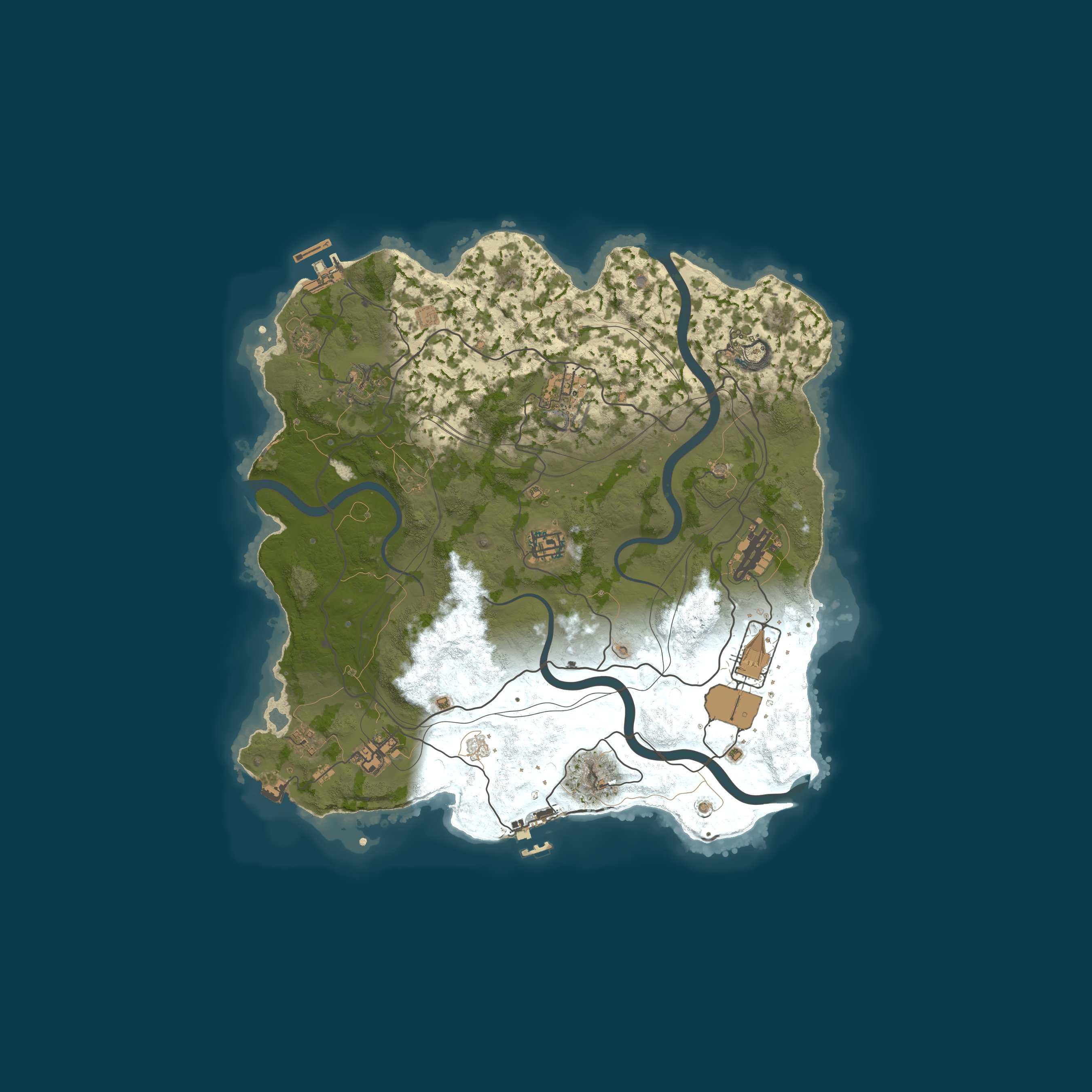 Карта сервера