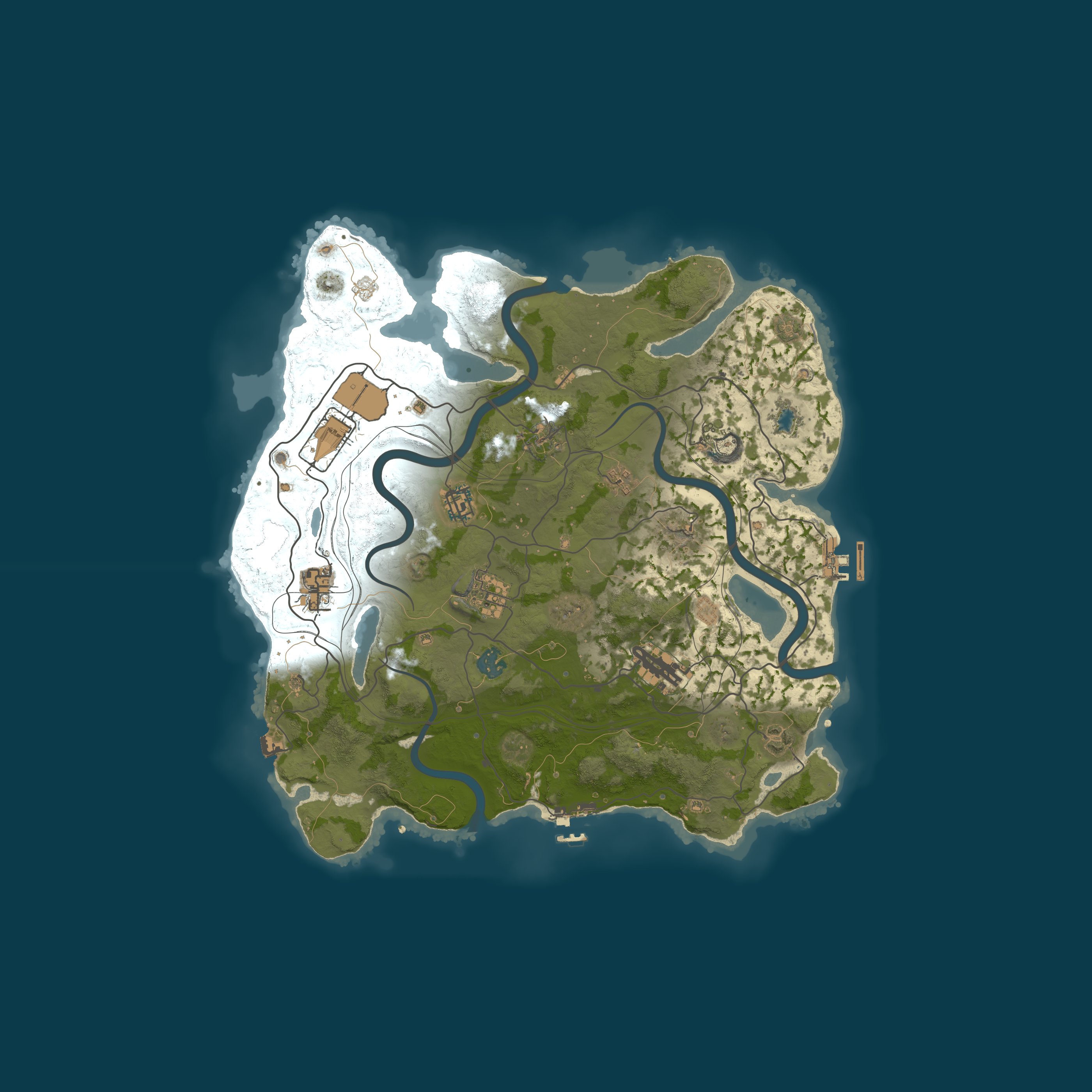Map for RustPlace Romania Vanilla [FullWiped 7/5]