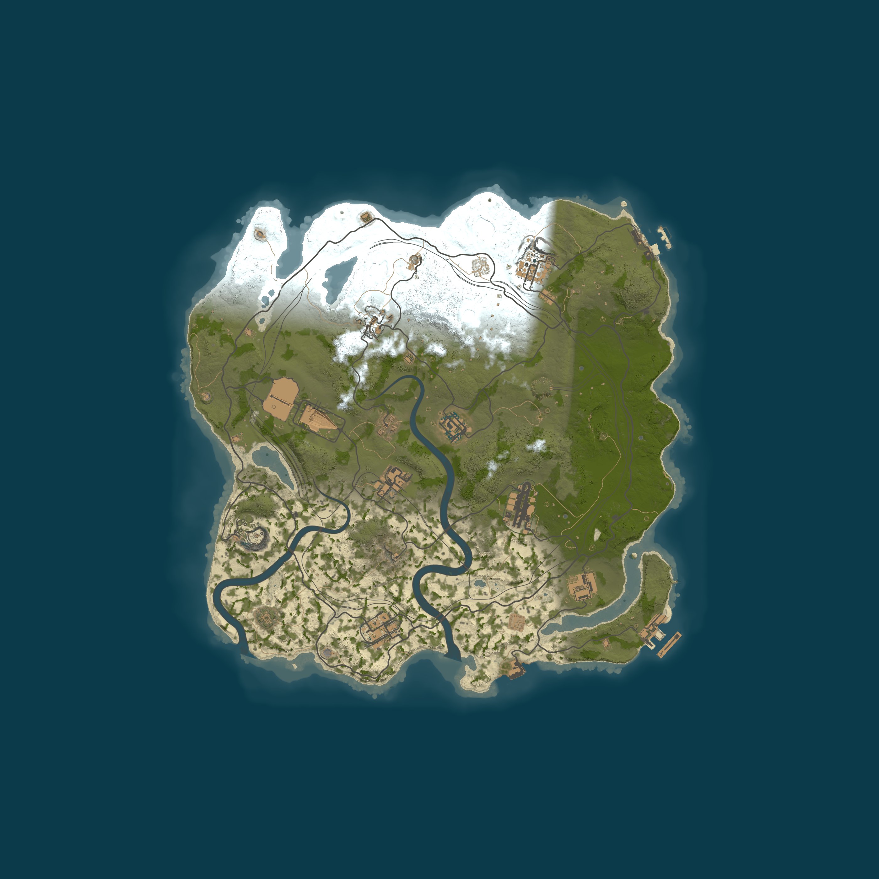Rust map 3600/1451