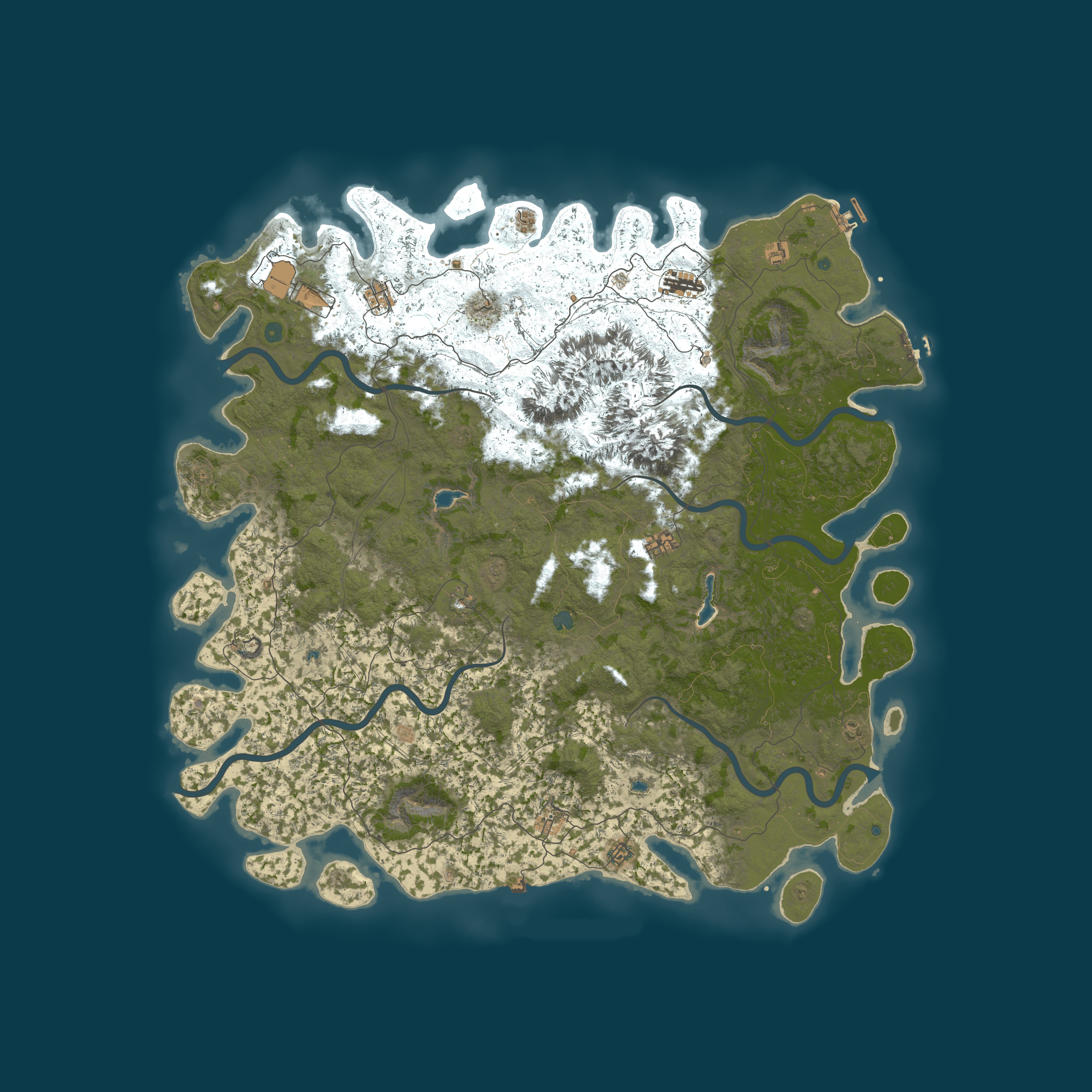 Map for Flight Rust