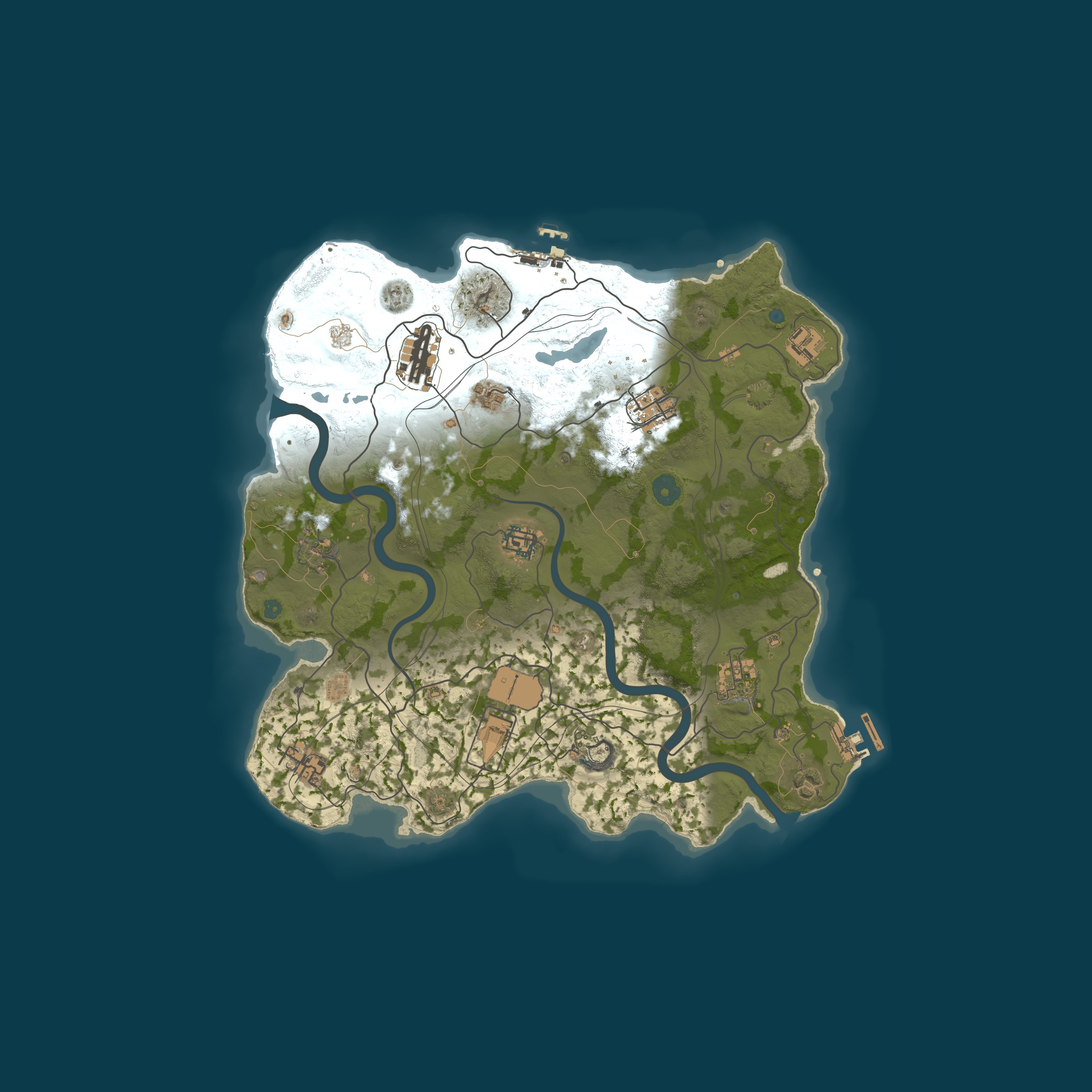 Rust map 3500/1337
