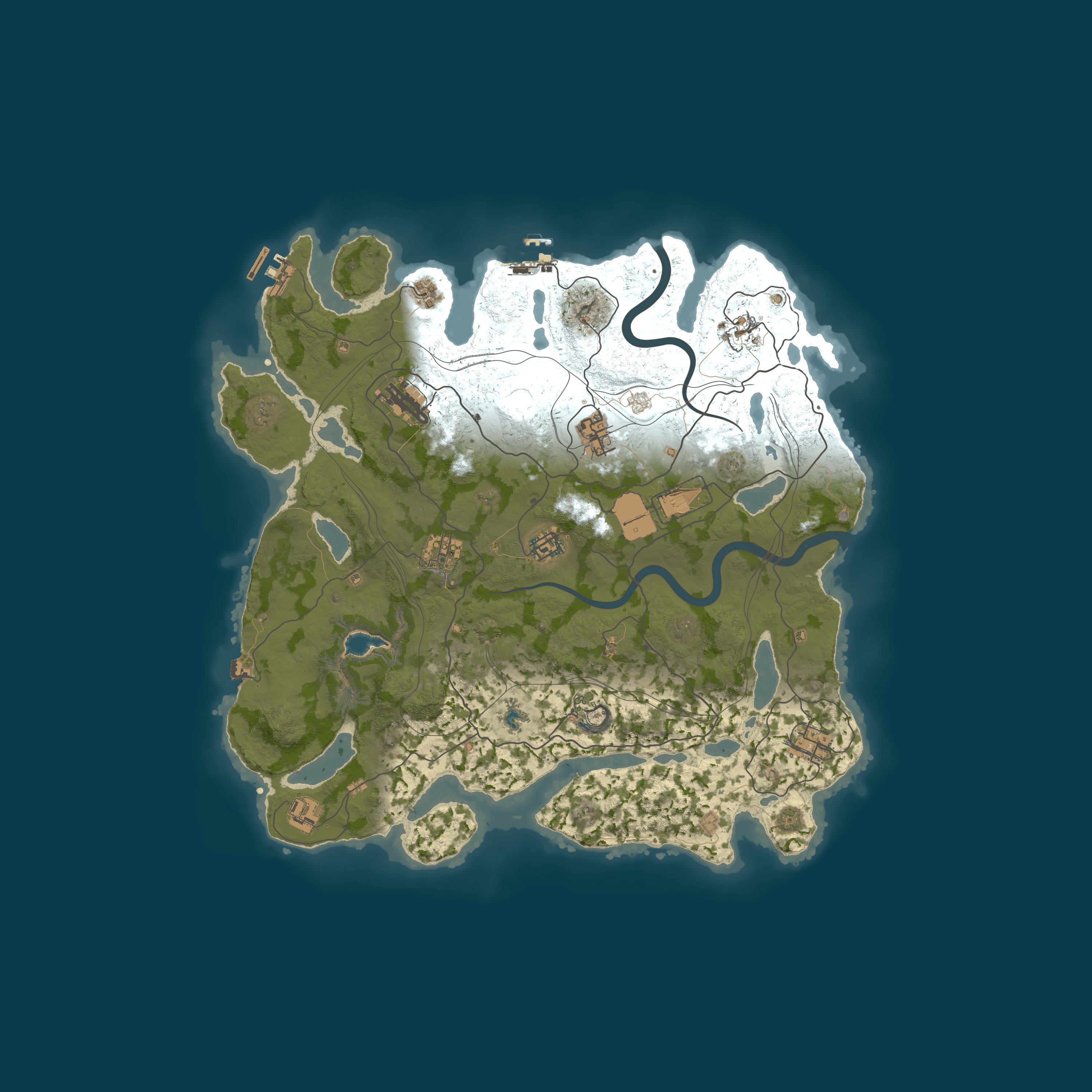 Rust map 4000/1337
