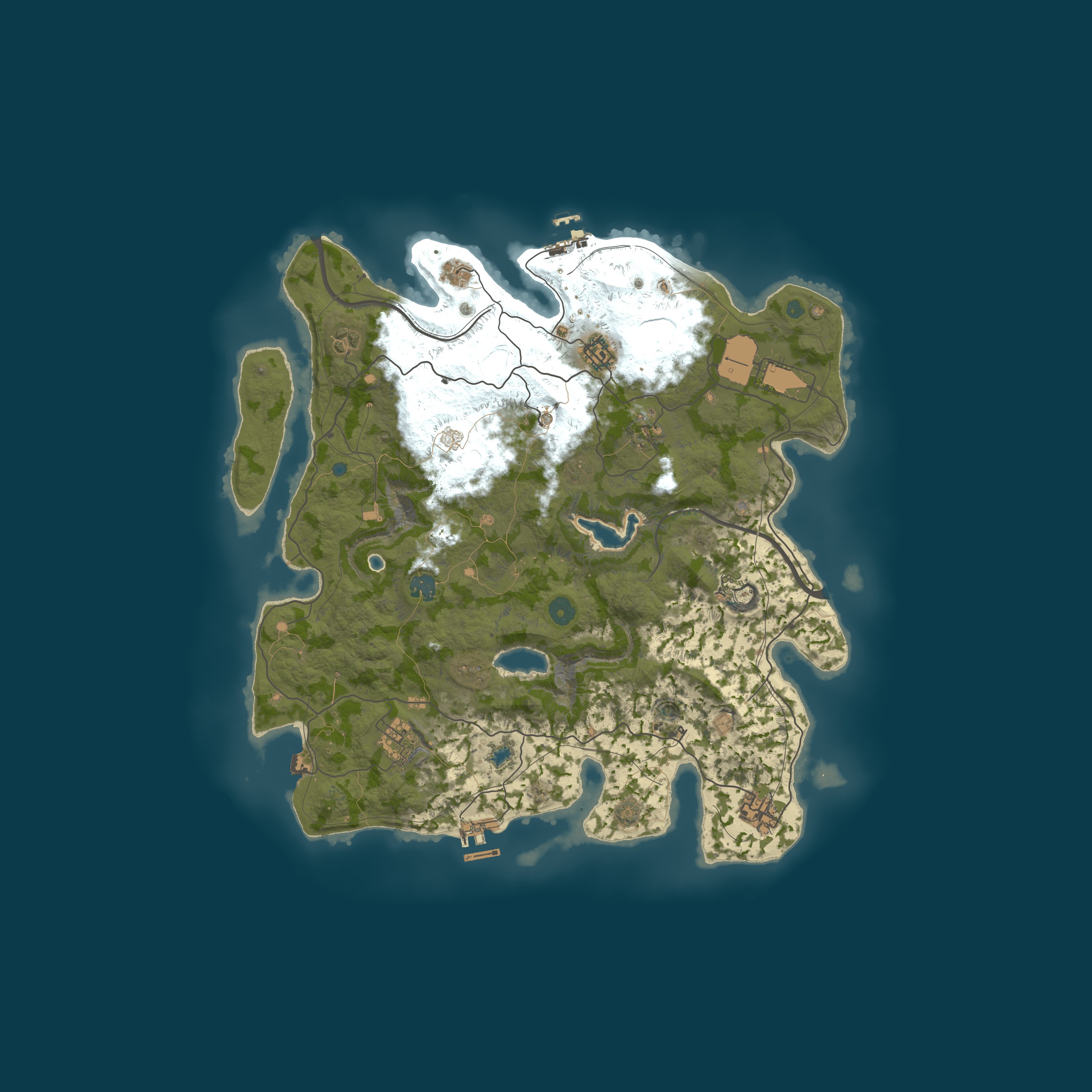 Map for Better Heterika [PvE] - Zombies|RaidBases|Events|Bradleys