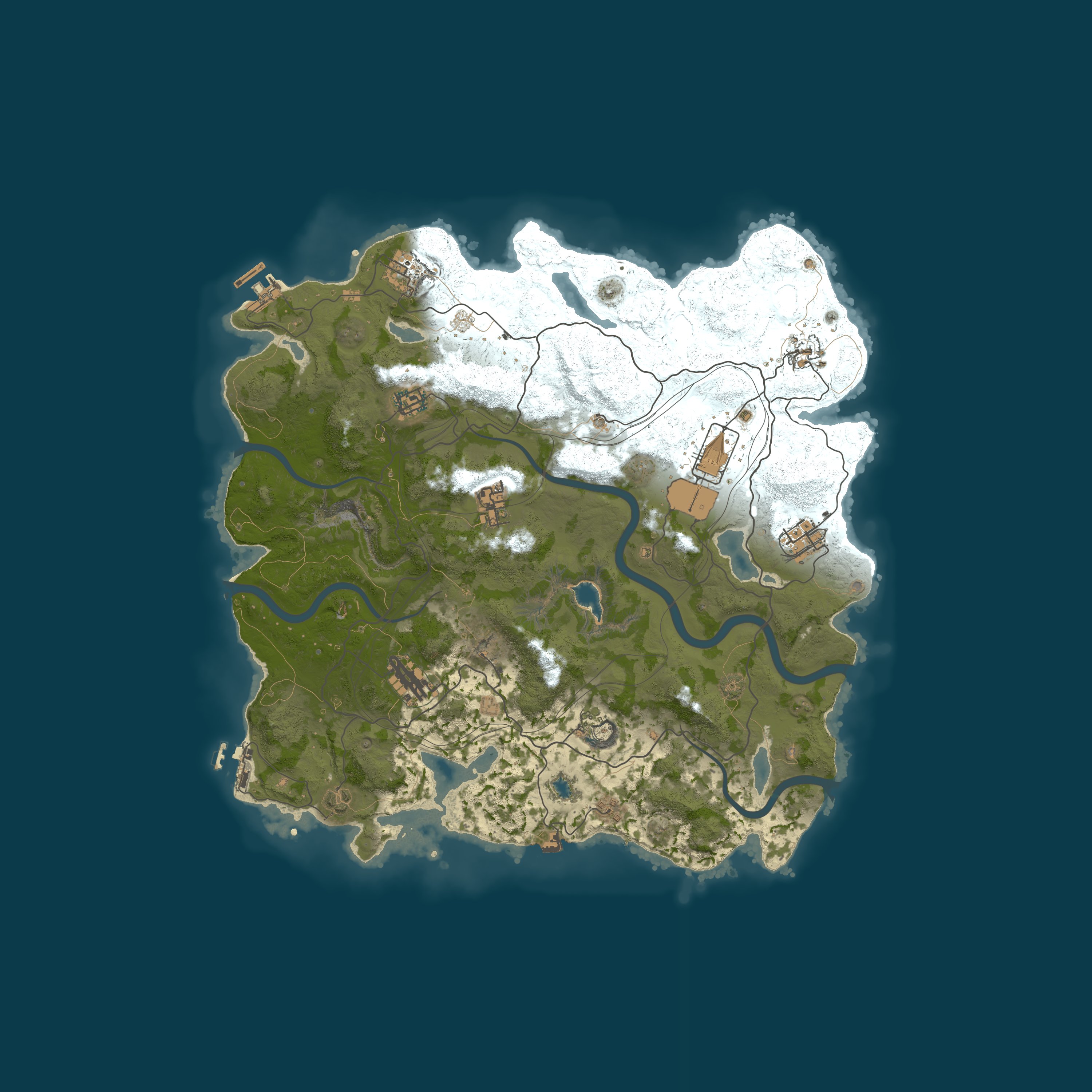 Map for Rusticated.com - EU | 2x Vanilla | Monday | Shared Bps | 5/11