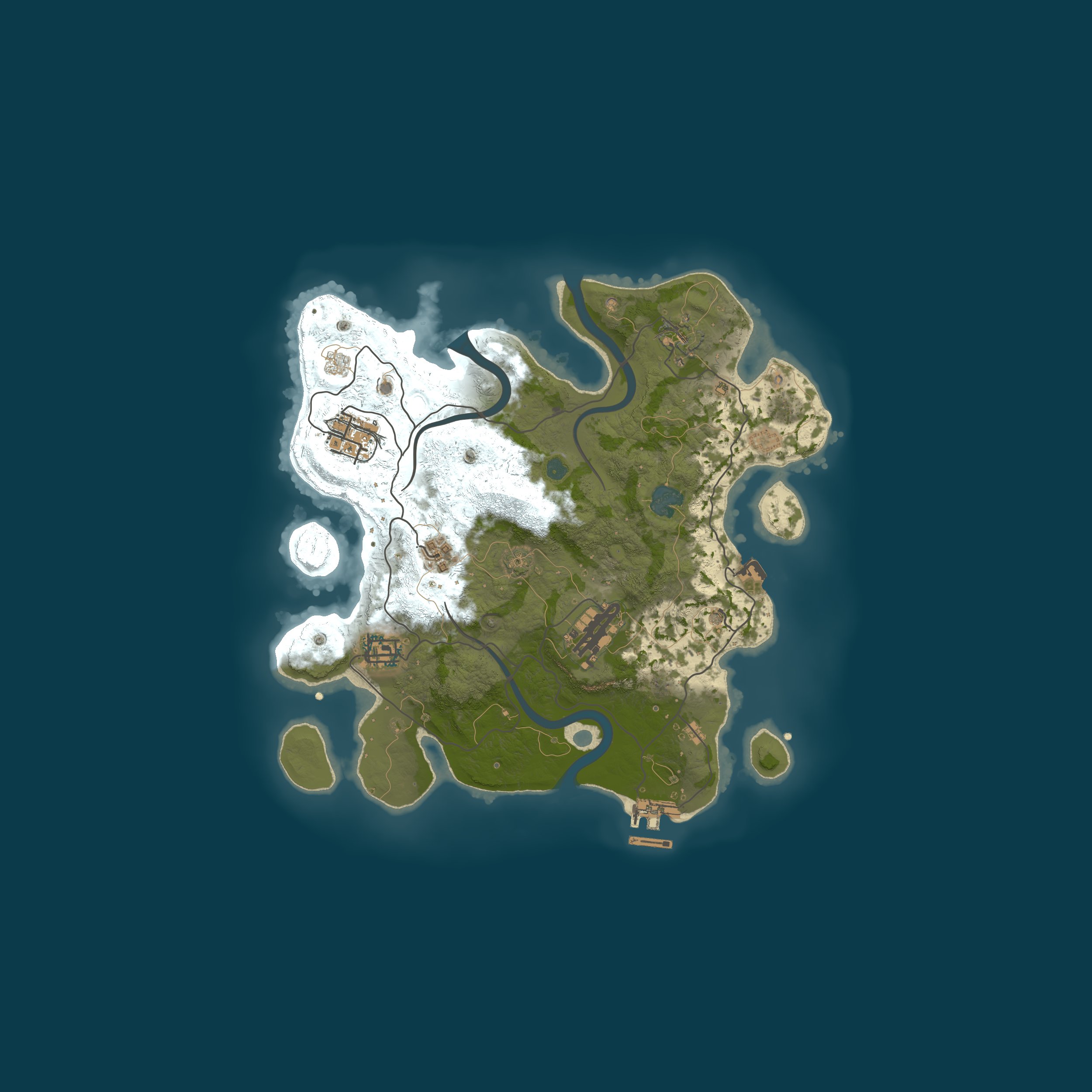 Map for [EU] HUEVO DURO | ONLY NOOB's [X2|SKINS] Solo/Duo/Trio/Quad | 1