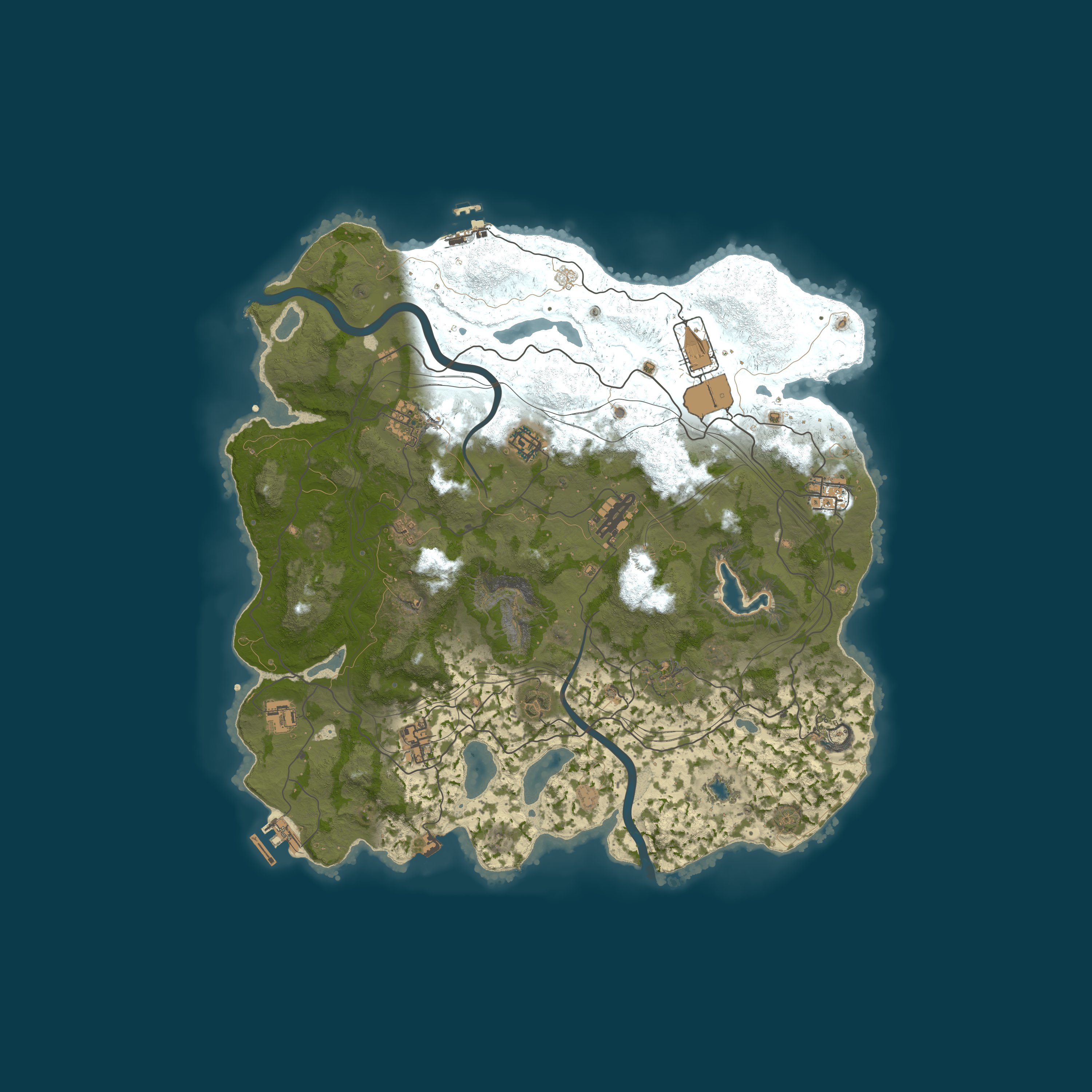 Map for Rusticated.com - US | 2x Vanilla | Monday | Shared Bps | 8/10