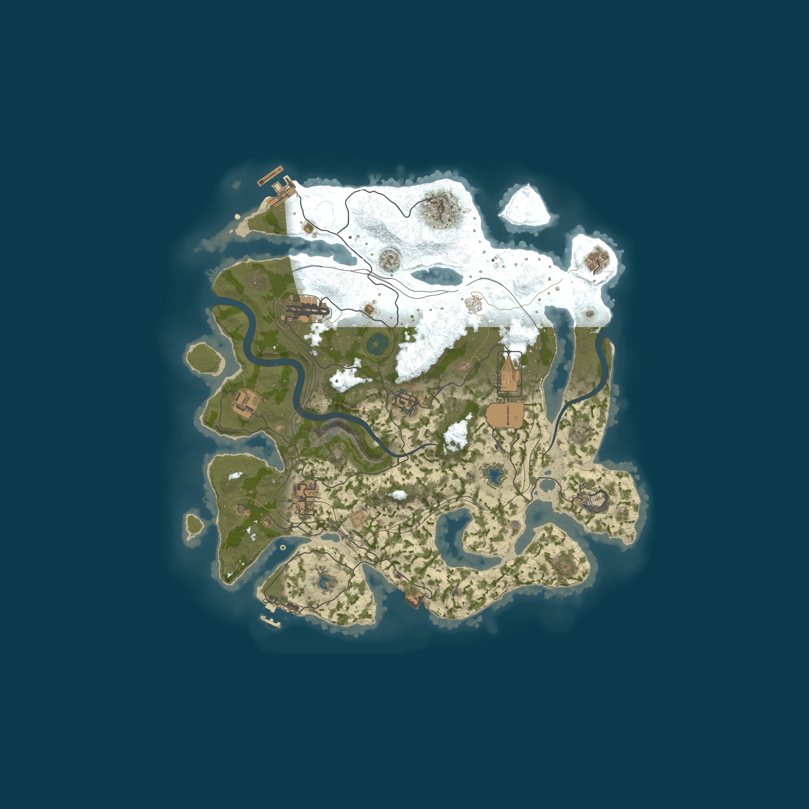 Rust map 3500/1337