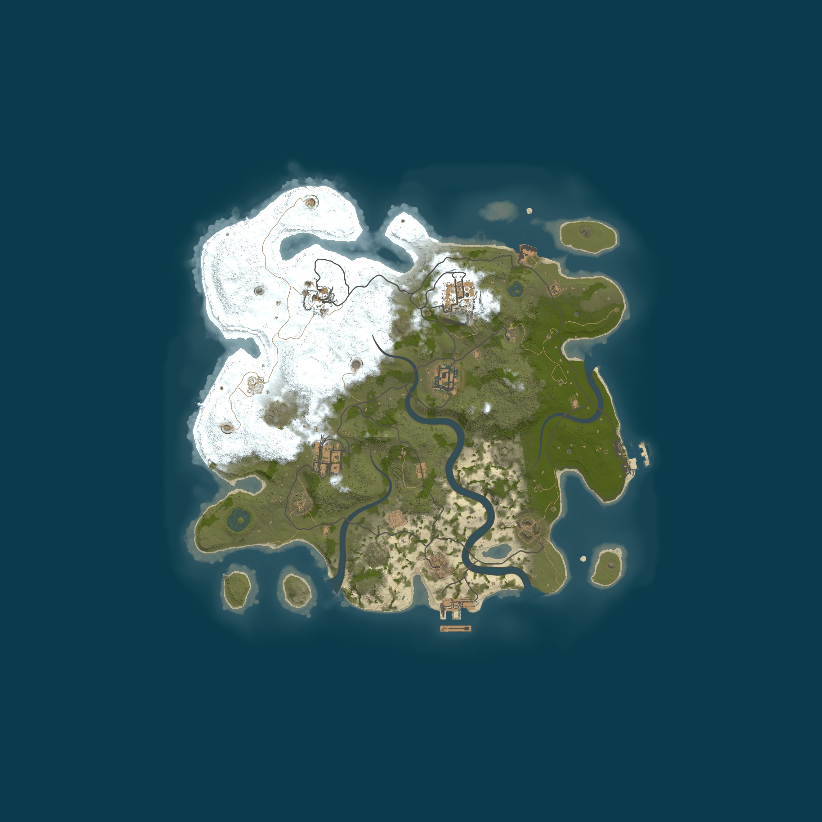Map for 洛洛的极乐天堂