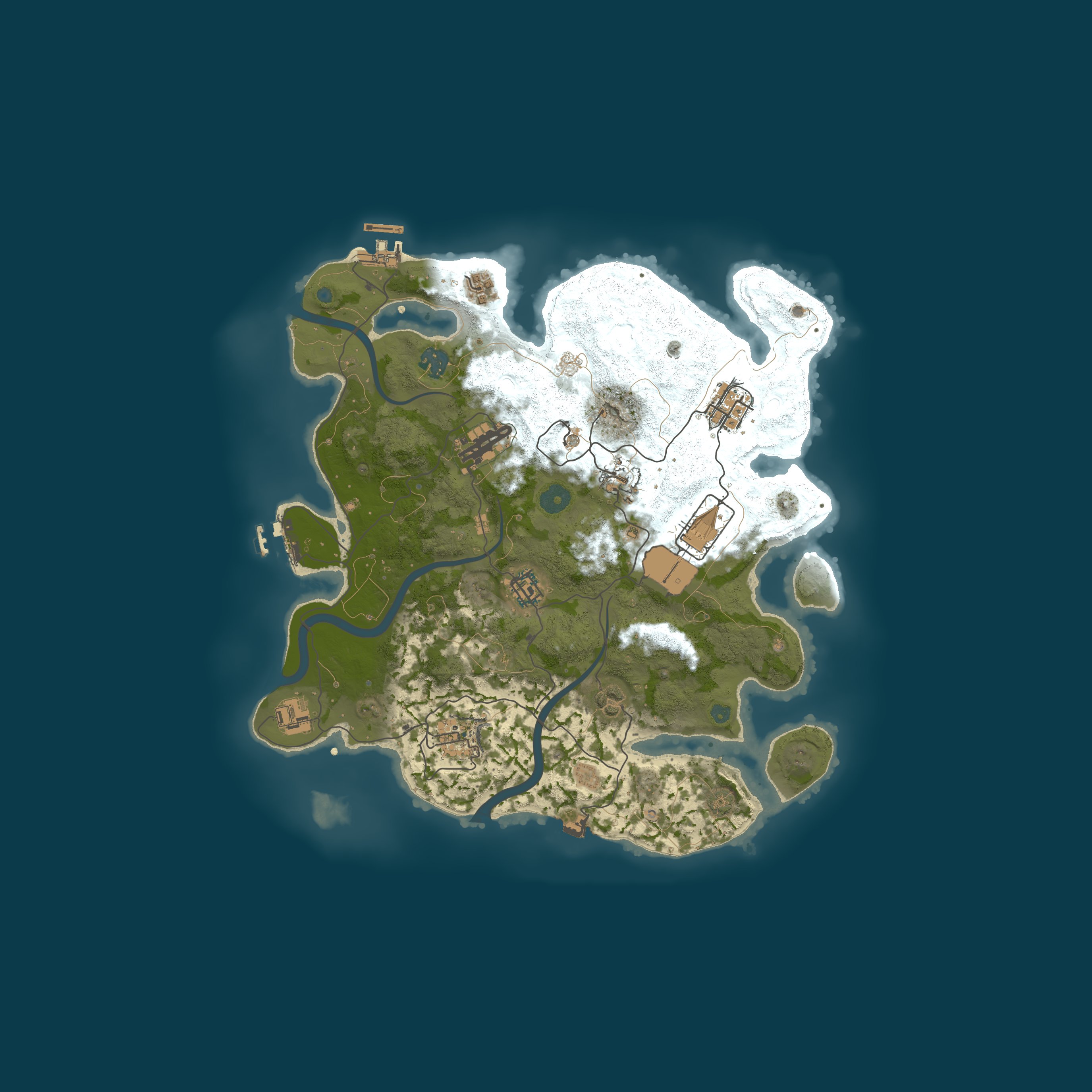 Map for Solo server | Custom Map