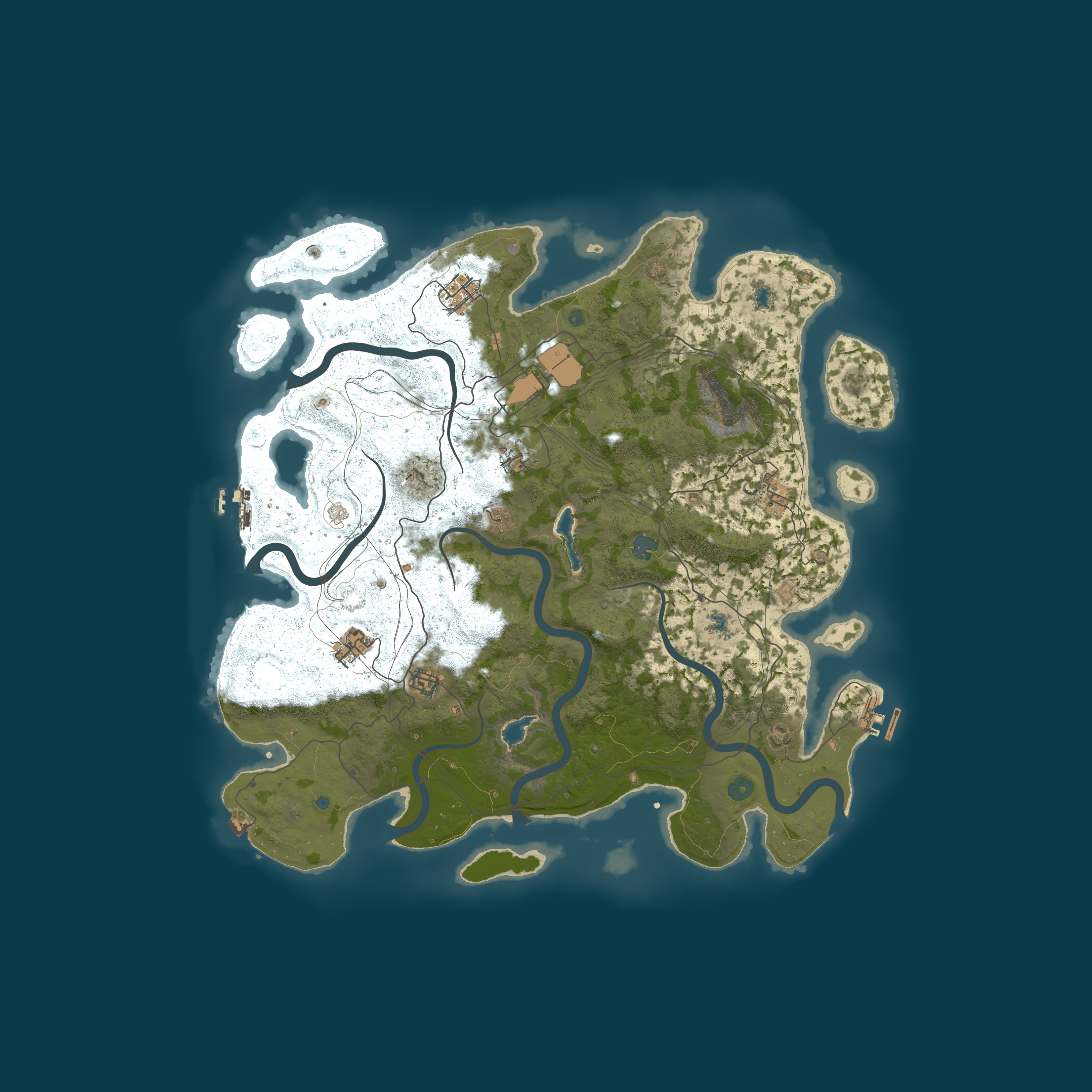 Карта сервера