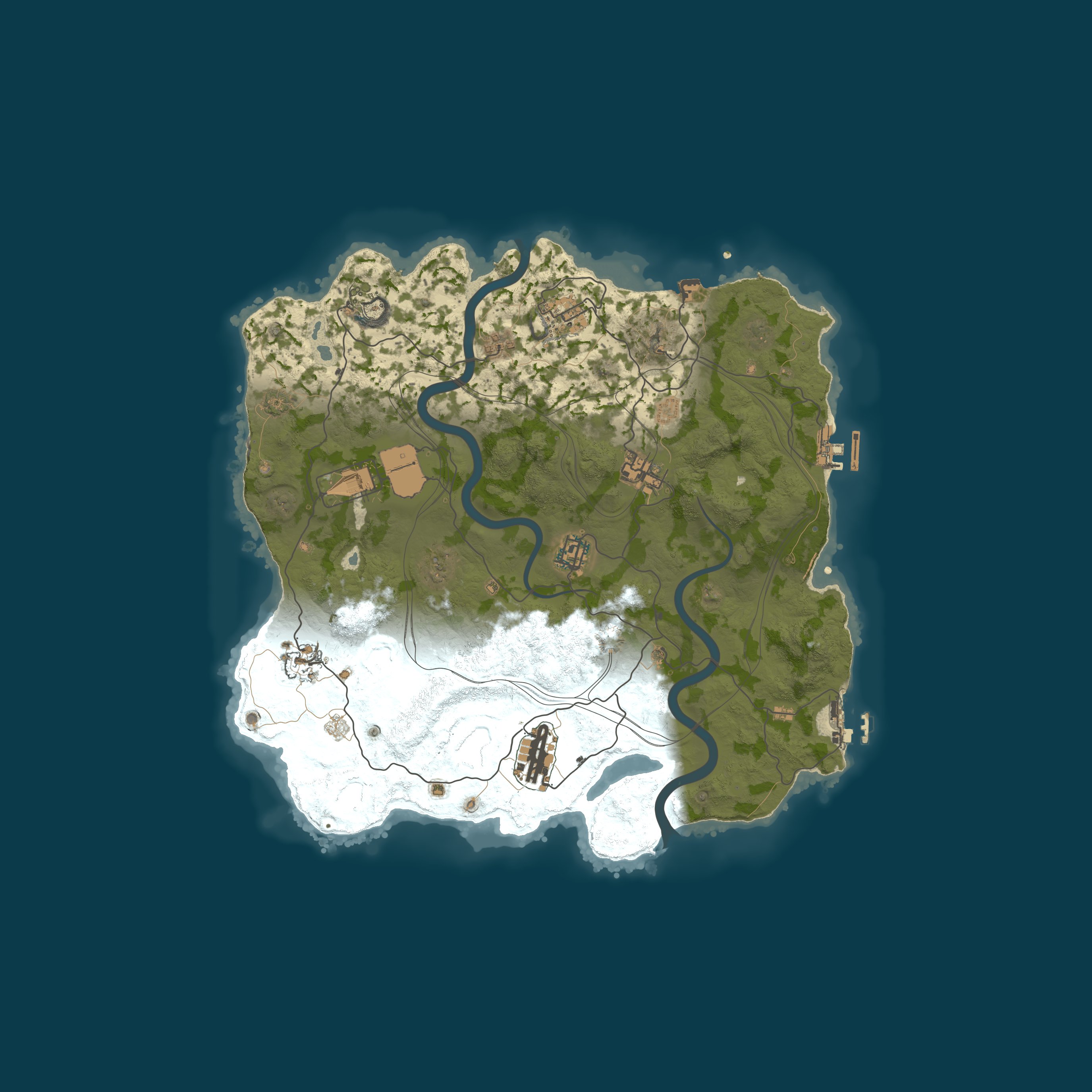 Map for AceRust.com 3x Solo/Duo/Trio/Quad | Shared BPs
