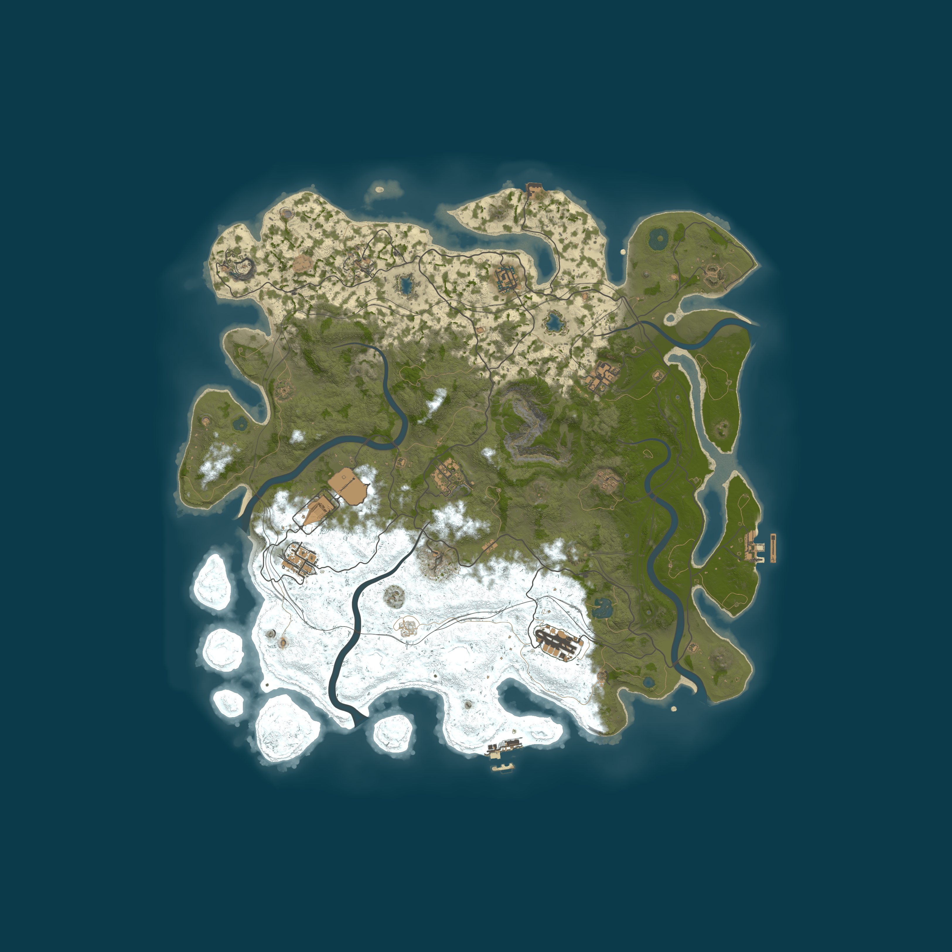 Map for My Rust Server
