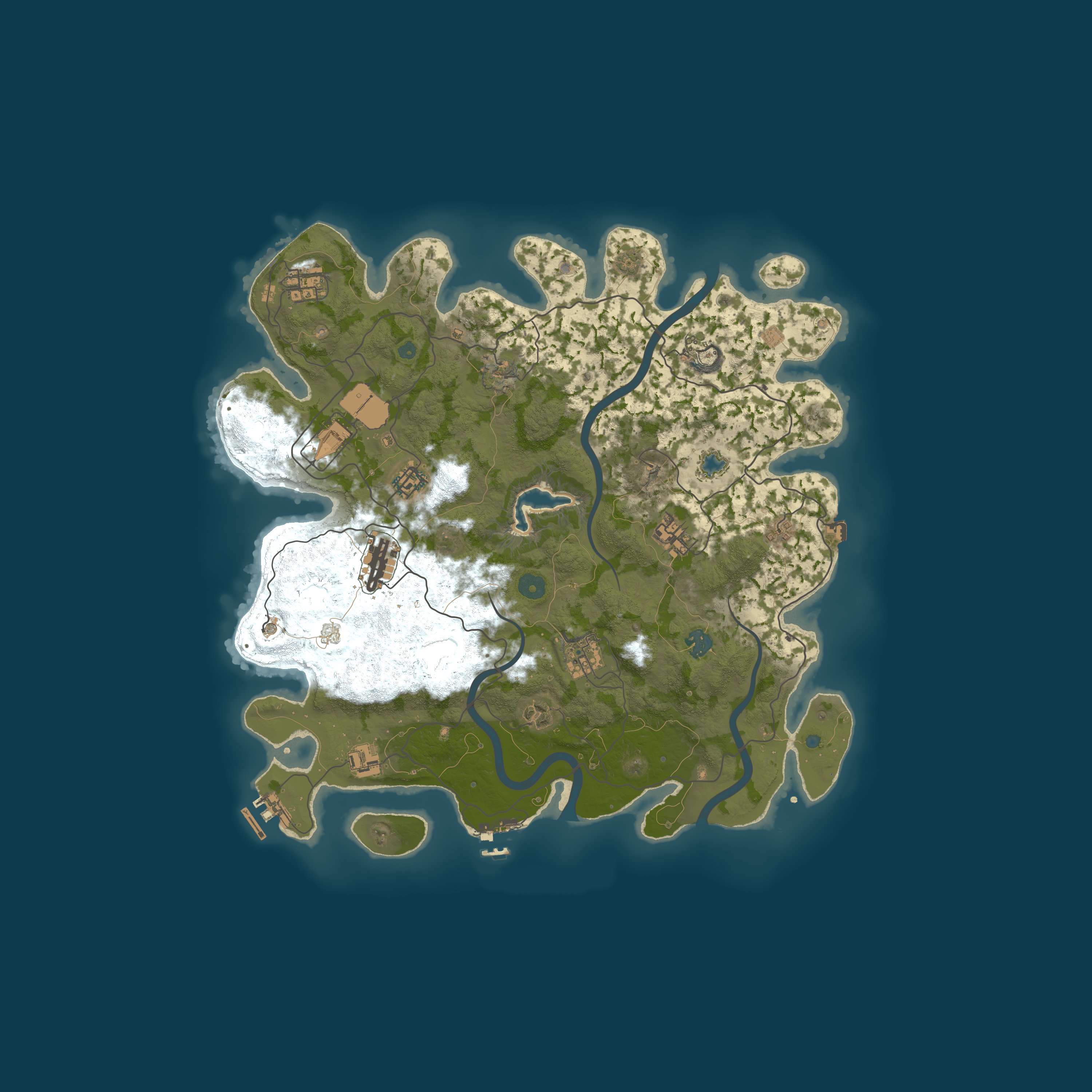 Rust map 4000/49855