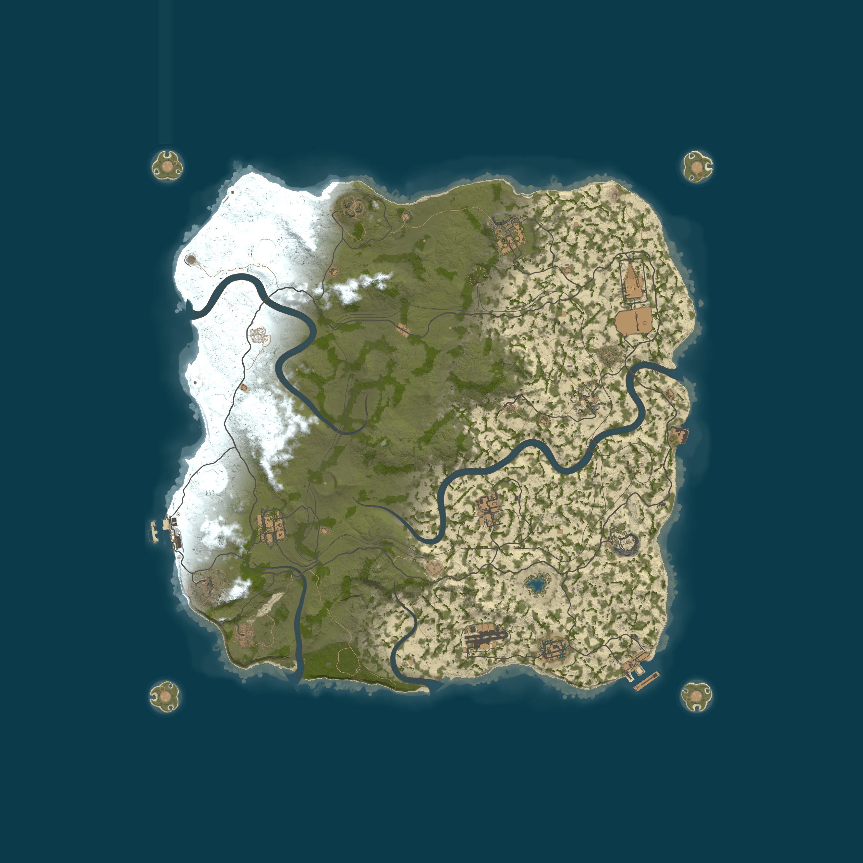 Rust map 4000/1337