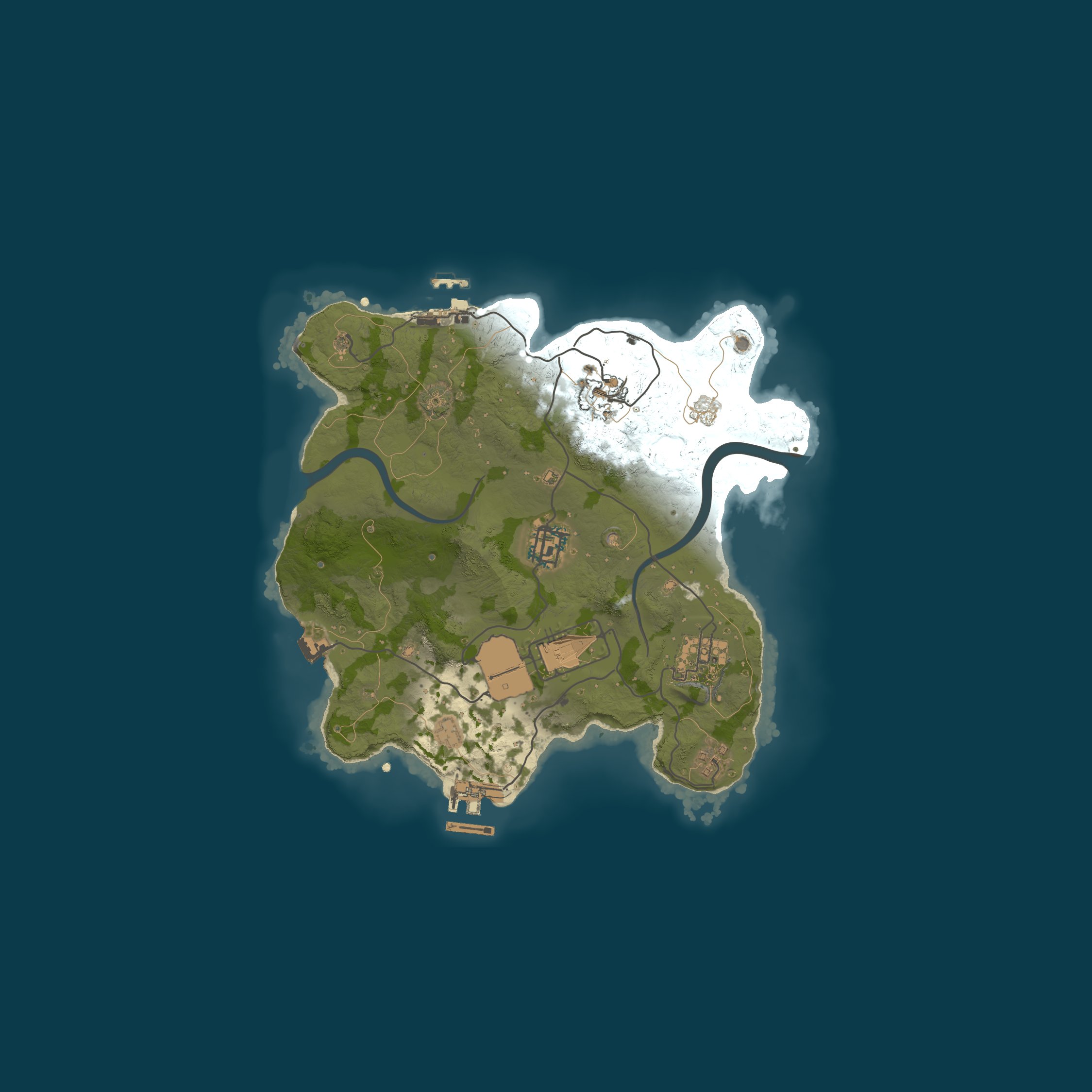 Map for Bestrust Solo/Duo/Trio/Quad 3x #3 | JUST FULLWIPED 13.05 05/13