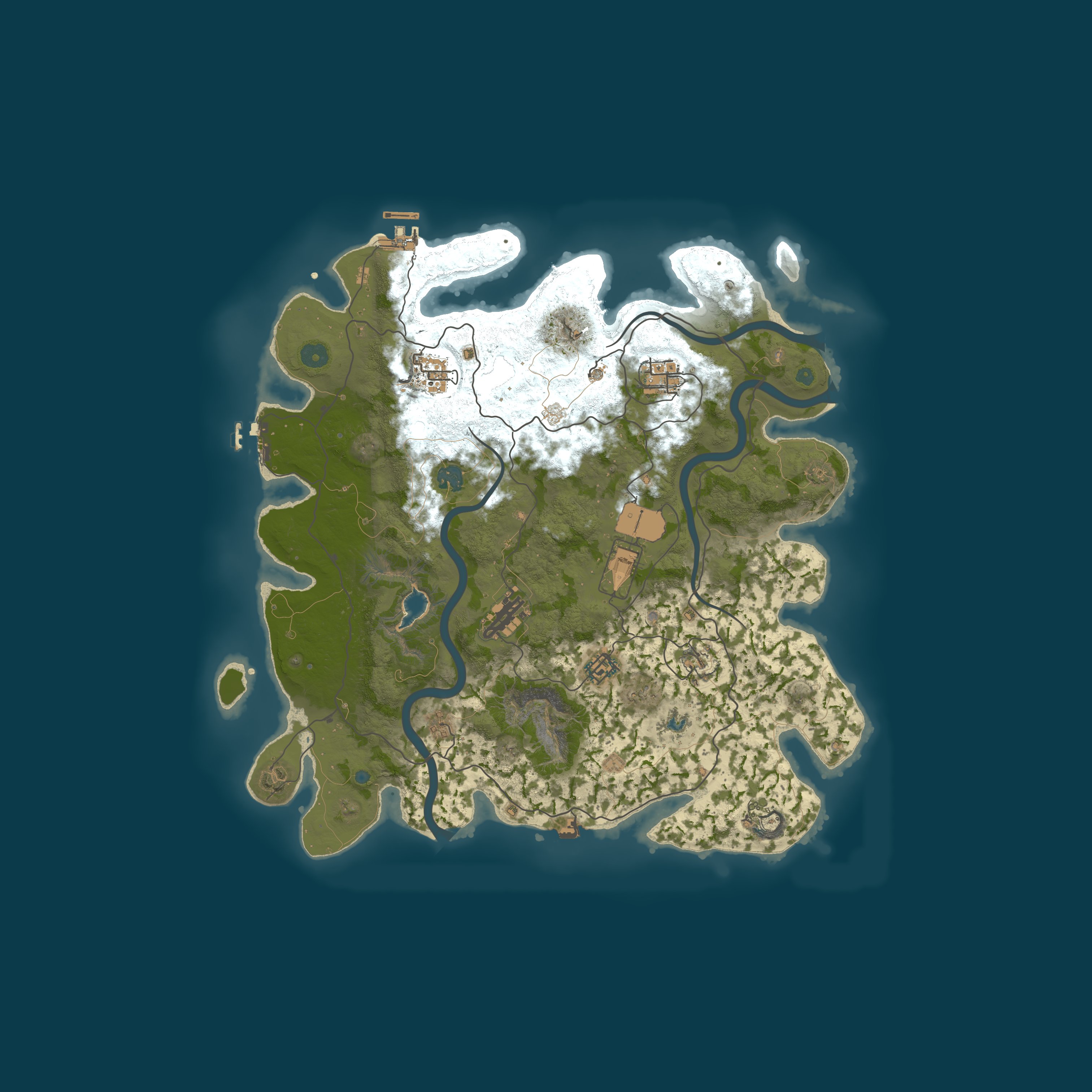 Map for [US] Sailor's PVE Retreat Island