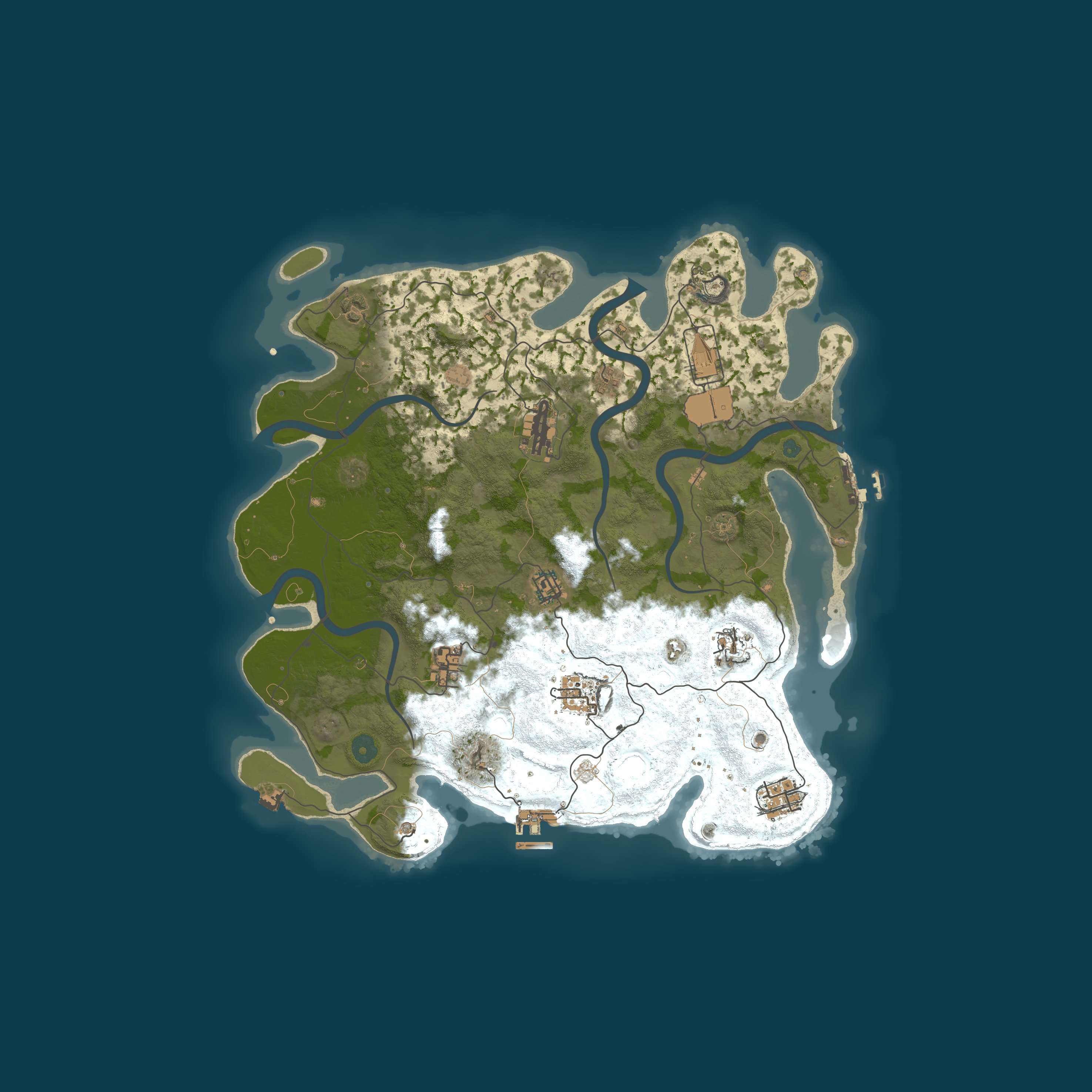Map for EU Rusty Bear 3x Monthly Solo | No Offlines | Noob Friendly | L