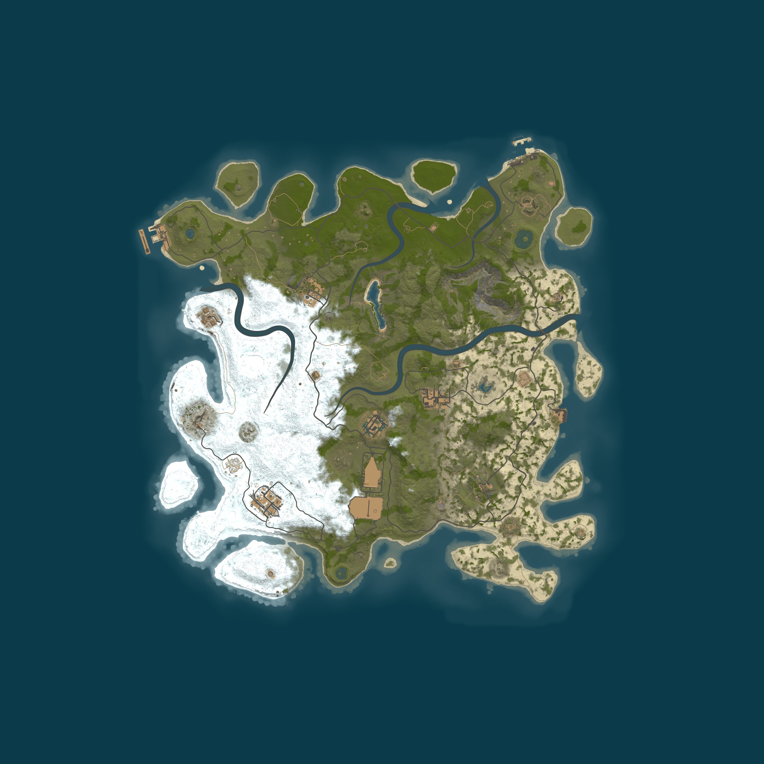 Map for BattleGrounds 10000000X |KITS|TP|CLANS|SKINBOX|PVP|Battlefield|