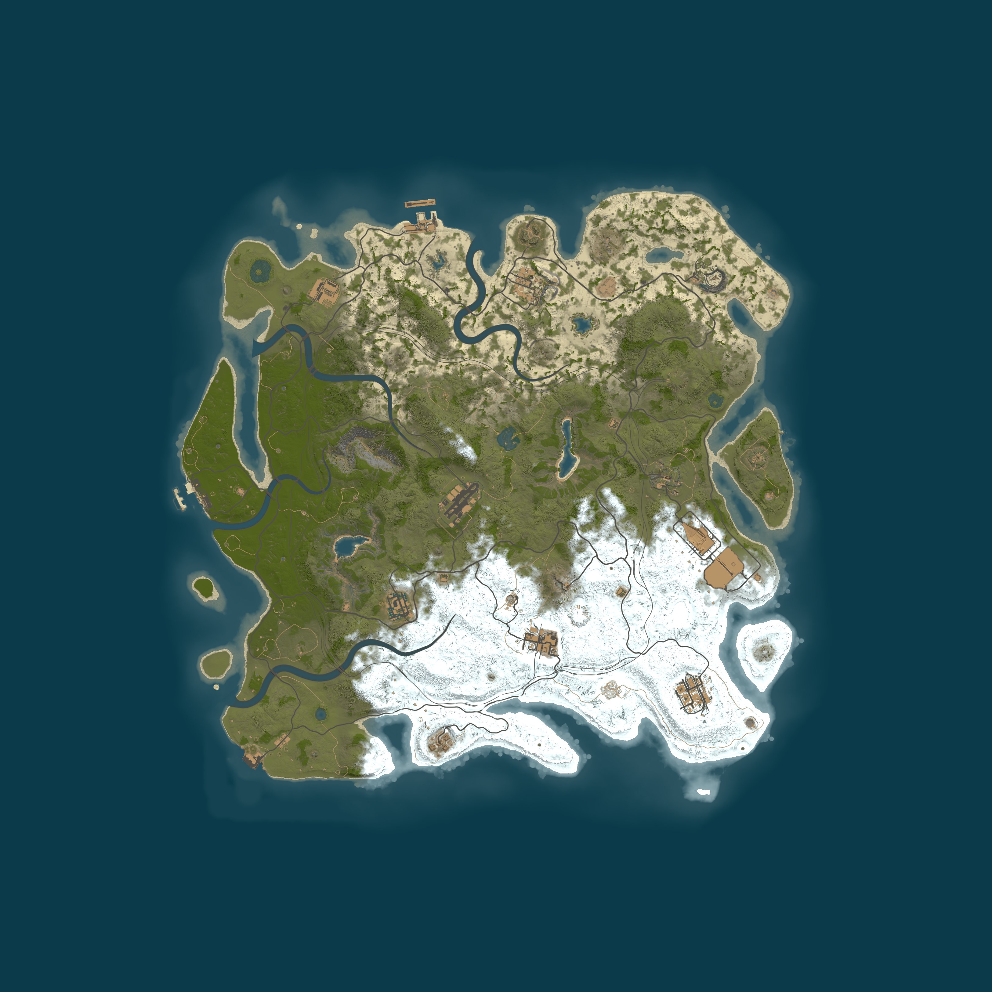 Map for [NOR][Solo/Duo/Trio][W5.2] Norges Fineste - Fjell Hosting